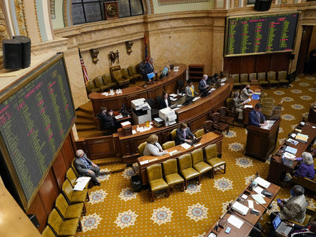 House Floor during session.