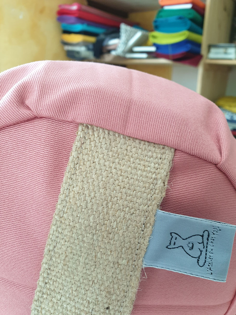Miniature : Bolster avec housse uni ou bicolore