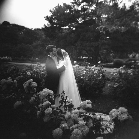 black and white film wedding photographers