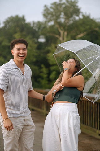 surprised faces after he proposes