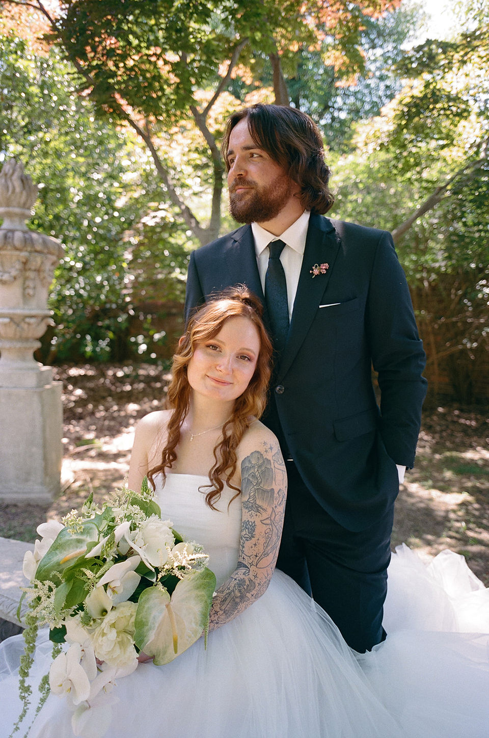 bride and groom posing inspiration