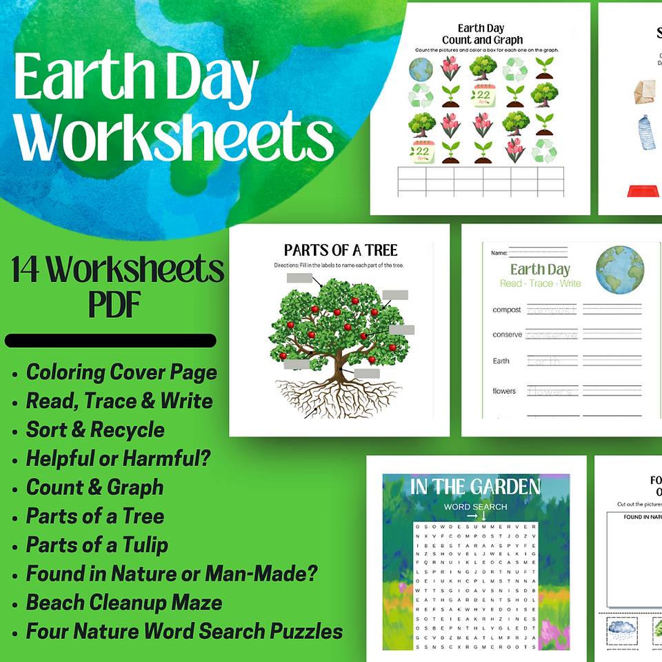 Earth Day Workbook