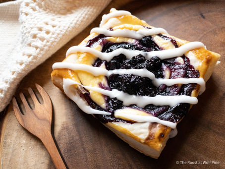 Blueberry Cheese Danish