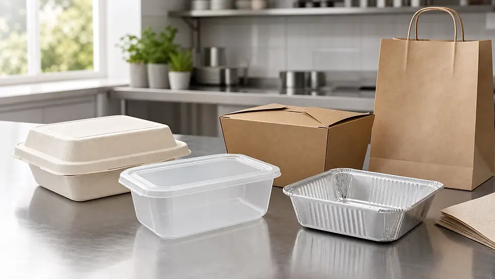 Gastro Einwegverpackung für Burger, Leckerando PleatPak, Verpackungstrend 2025, nachhaltig.