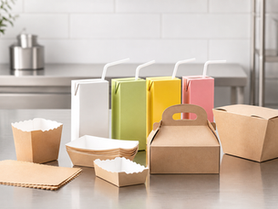 Kindergetränke und Menüverpackung für Gastronomie und Kindermenü