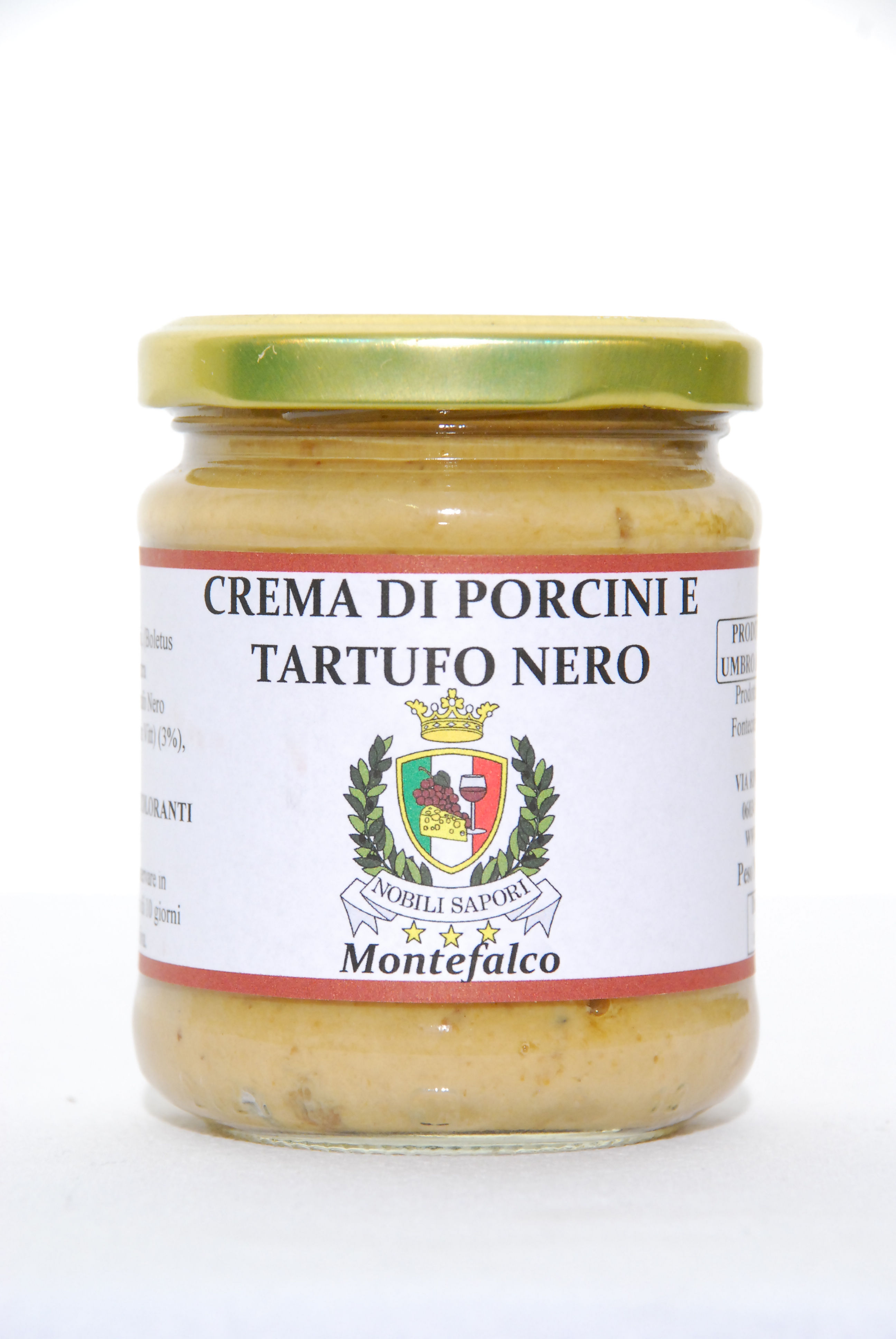 Crema di Porcini e Tartufo Nero 180 g