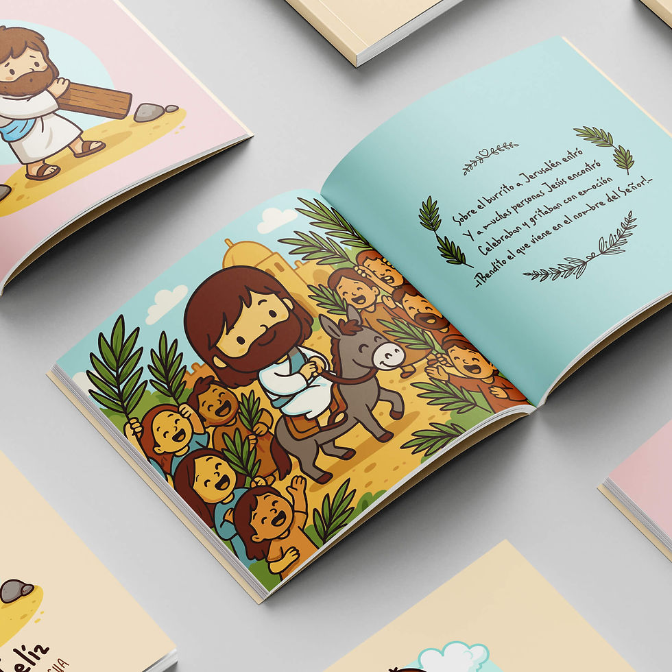 Miniatura: Un Día Feliz: Una Historia de Pascua (Spanish Edition)