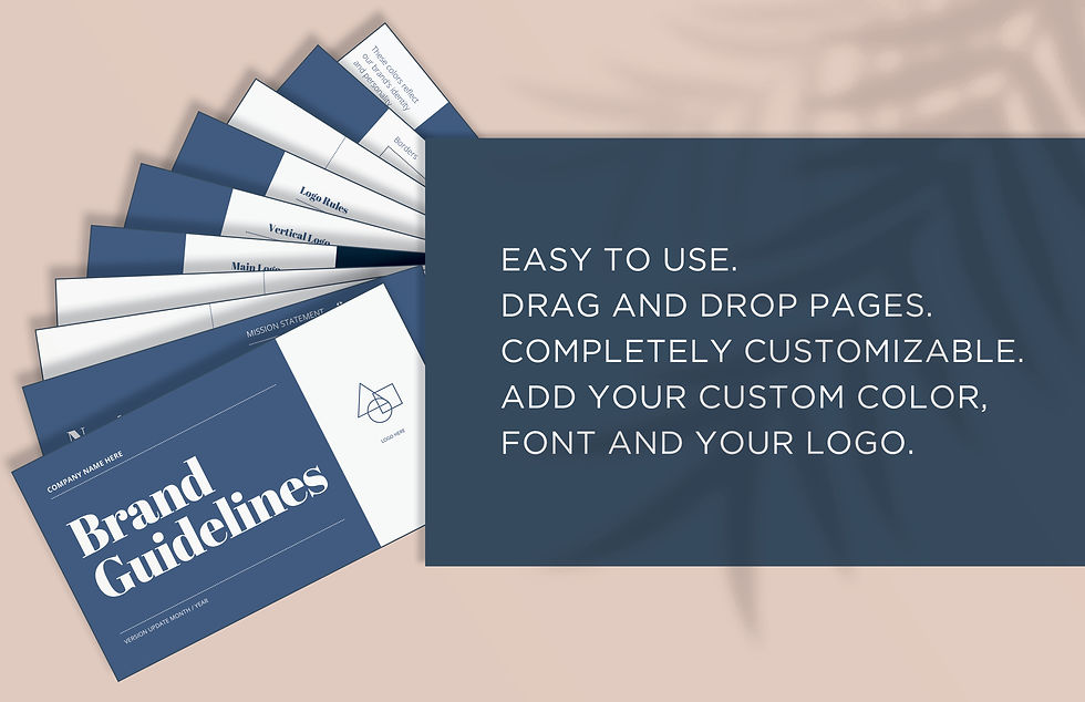 Thumbnail: Brand Guidelines Editable Identity Design Kit Download