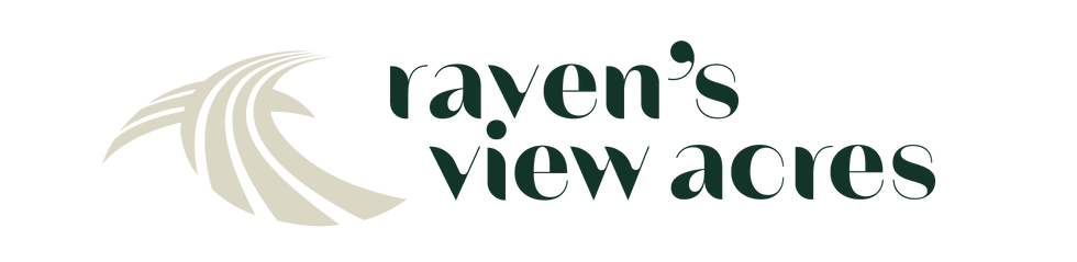 Raven's View Acres Logo Horizontal