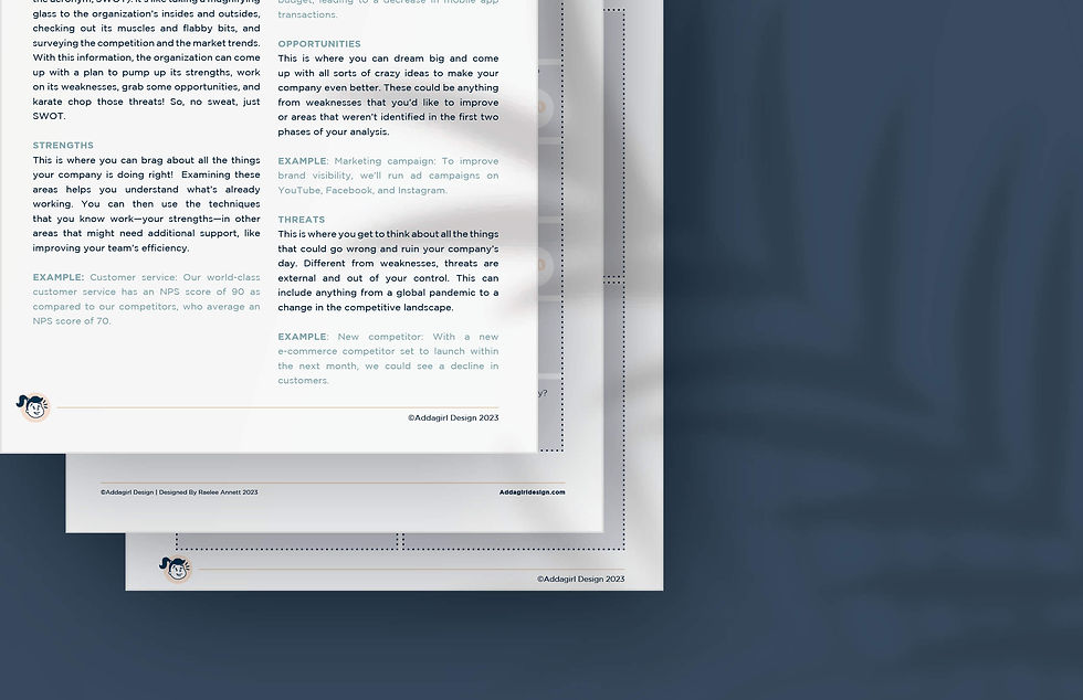 Thumbnail: Self Business Evaluation & SWOT Analysis Workbook