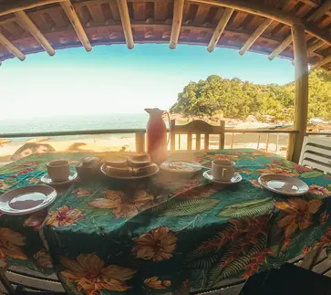Chalé na praia Ponta Negra