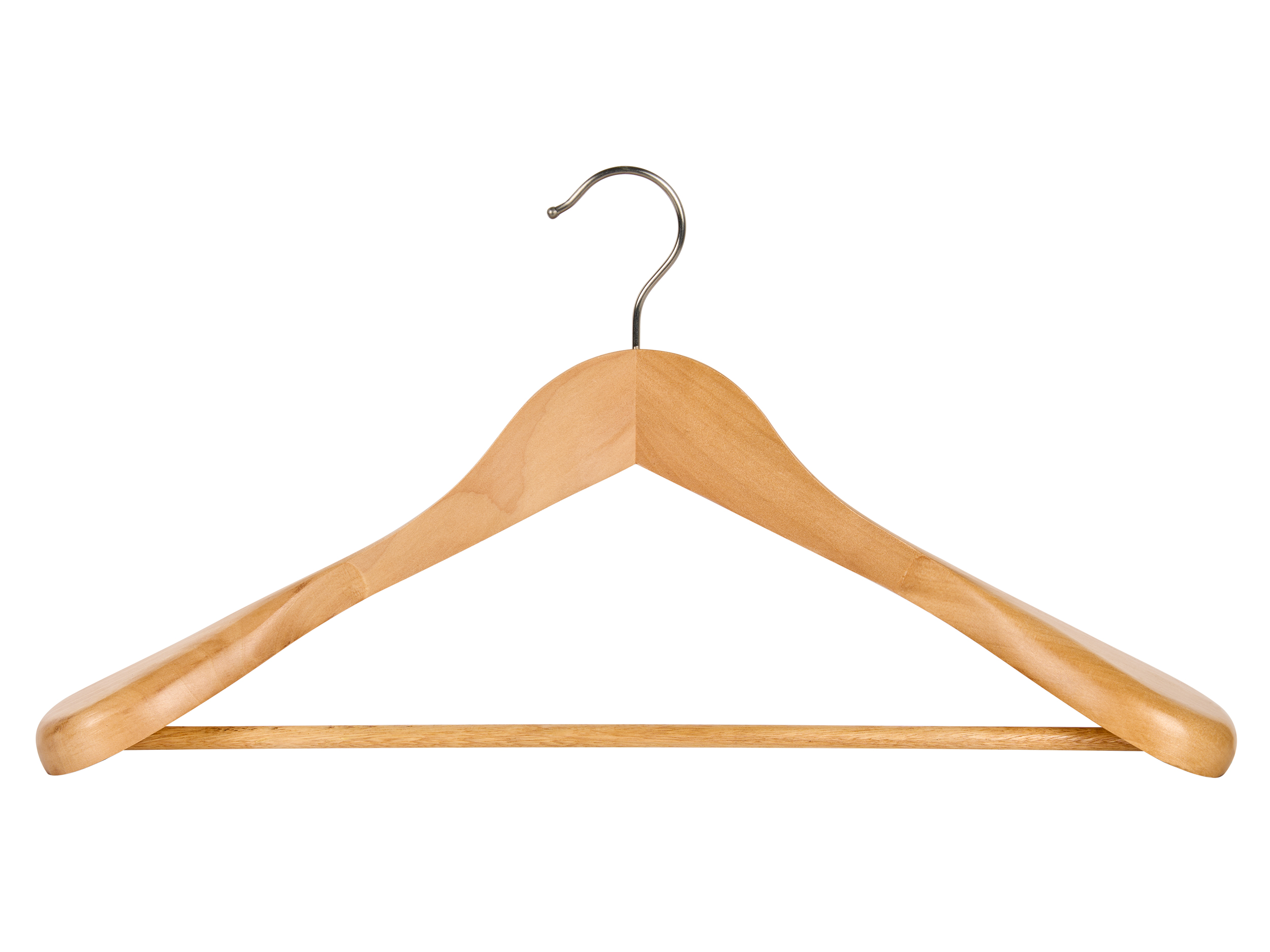 Clifford Suit Guest Hanger in Light Wood