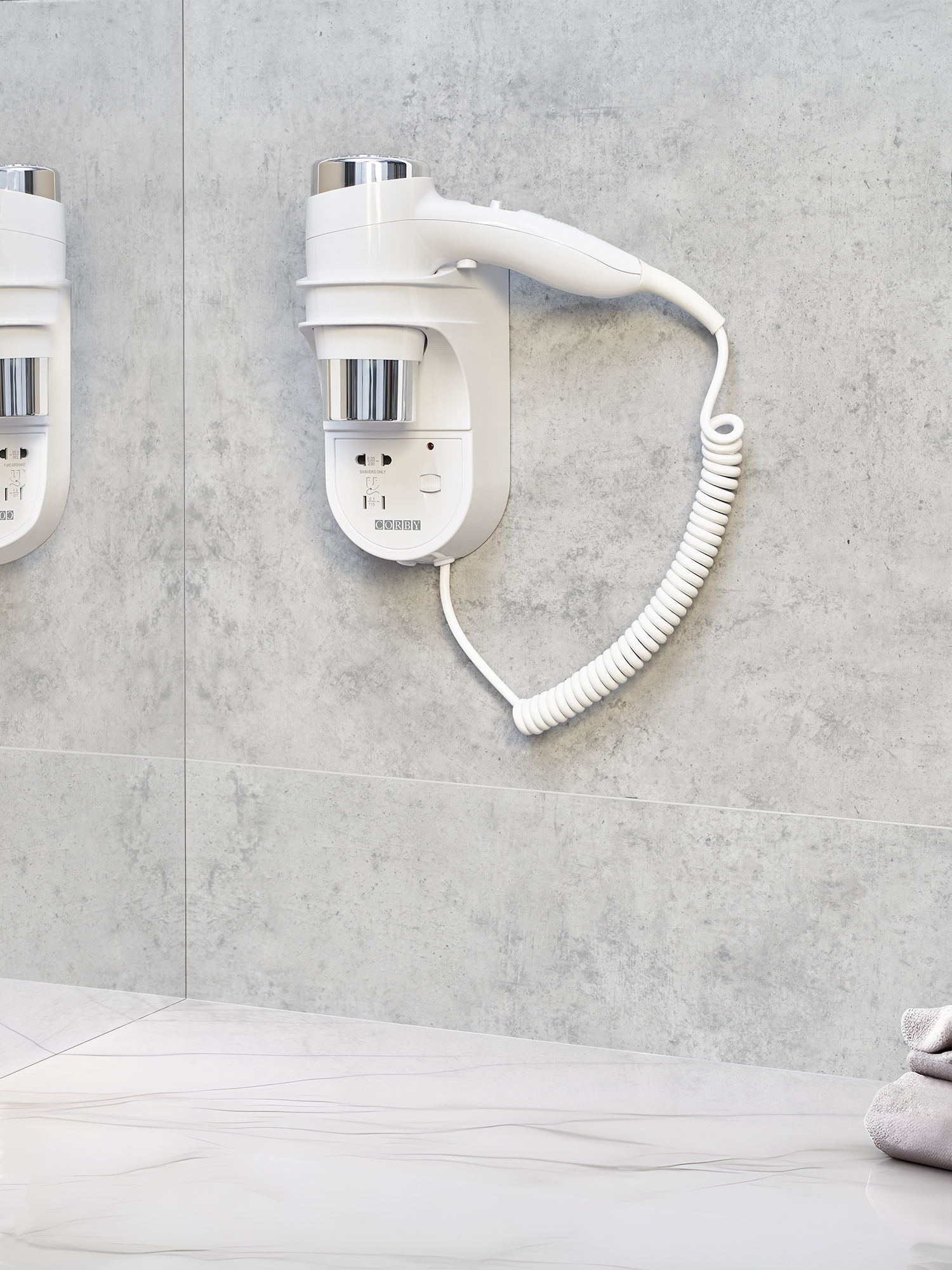 Kendal 1600W Hair Dryer / Wall Mounted view 6