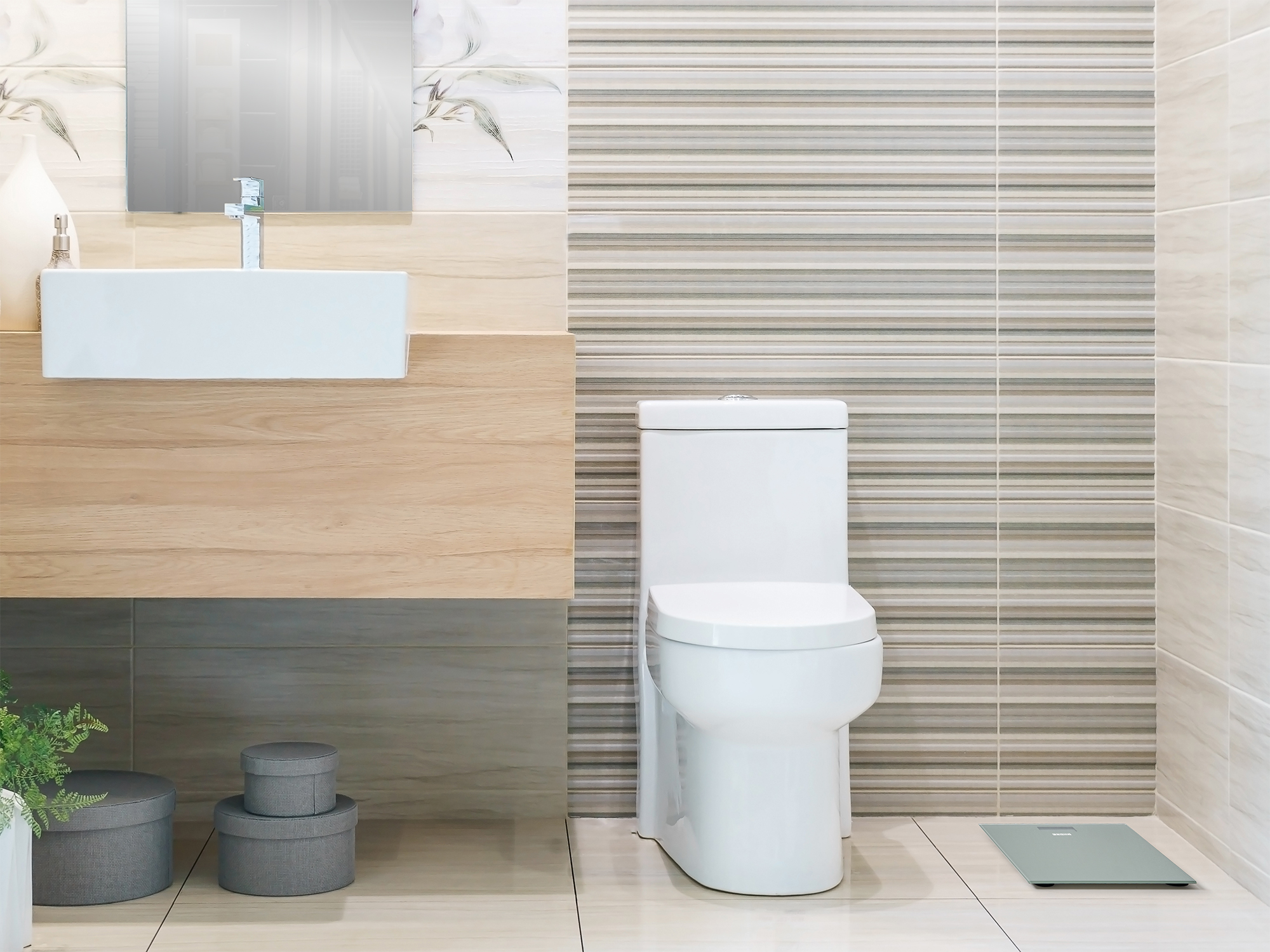 Helmsley Digital Bathroom Scales in Grey view 6