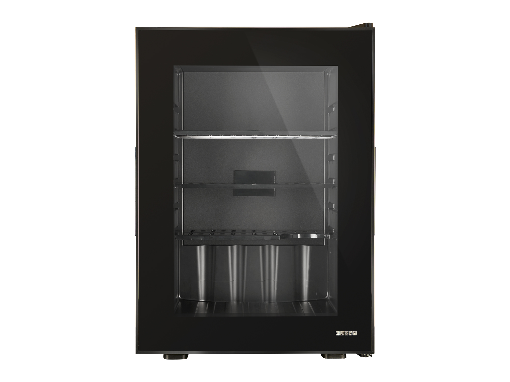 Eton 40L Glass Door Minibar with Black Interior