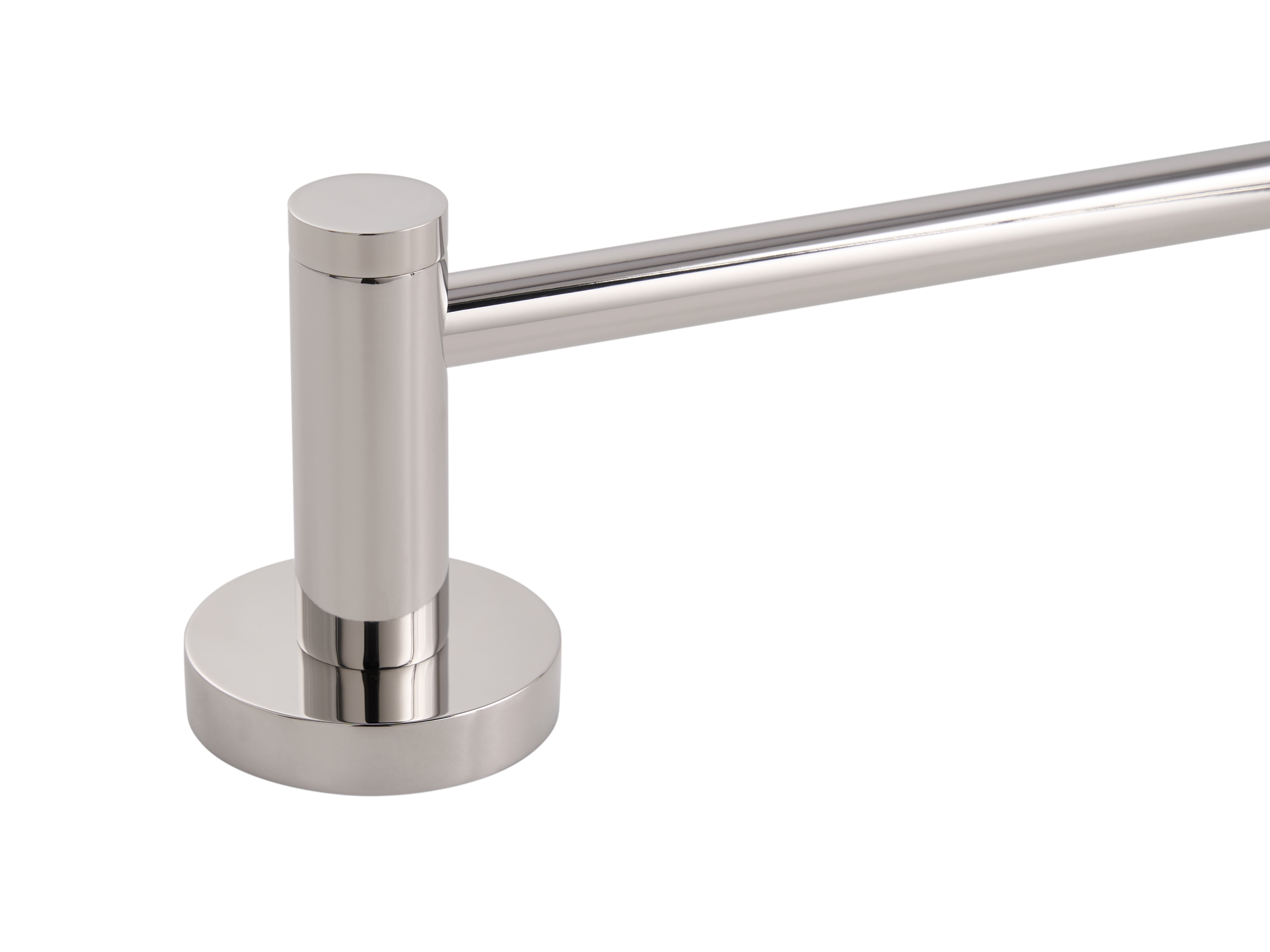 Harrogate Towel Rail in Polished Steel view 4
