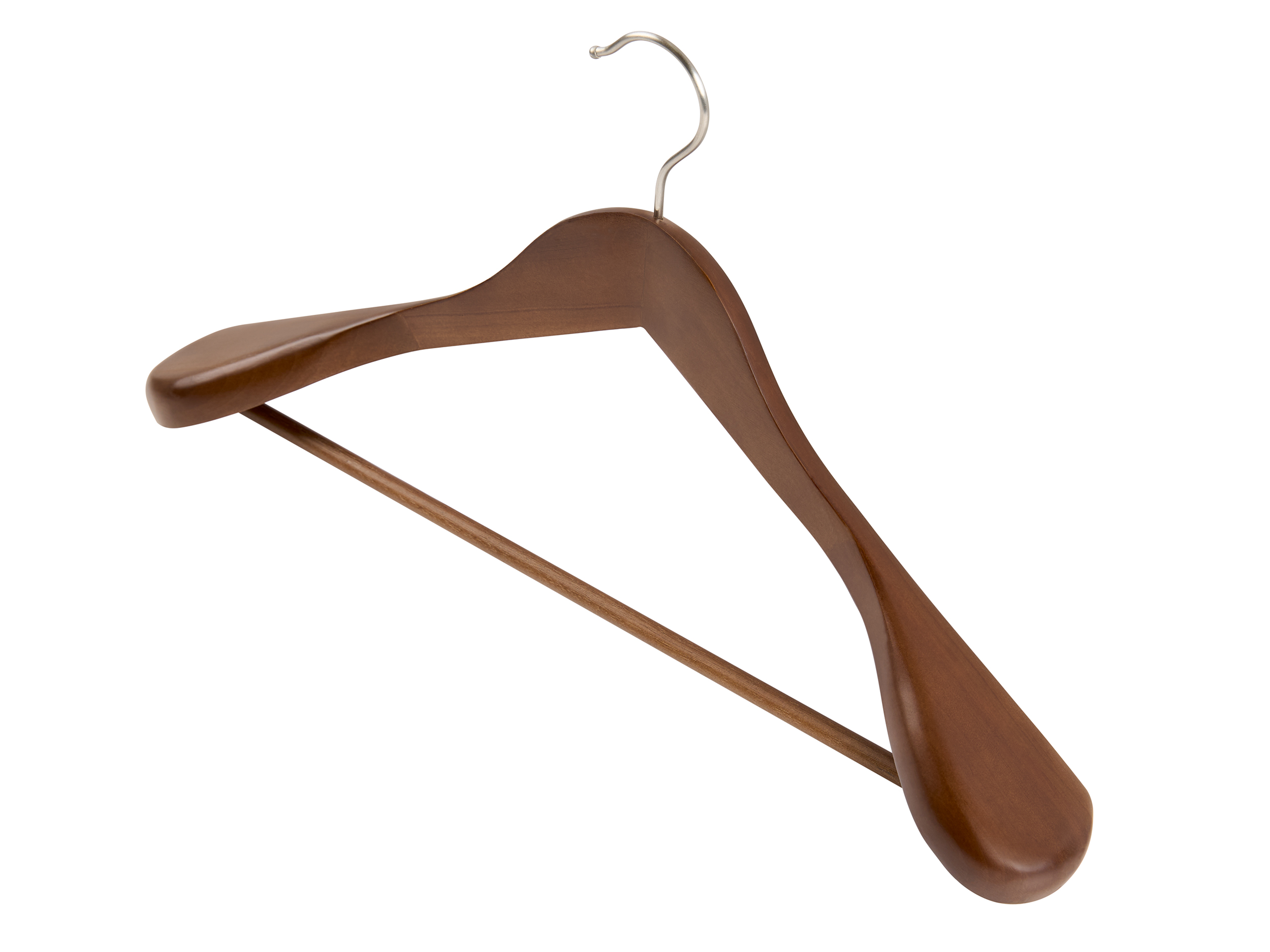 Clifford Suit Guest Hanger in Dark Wood view 3