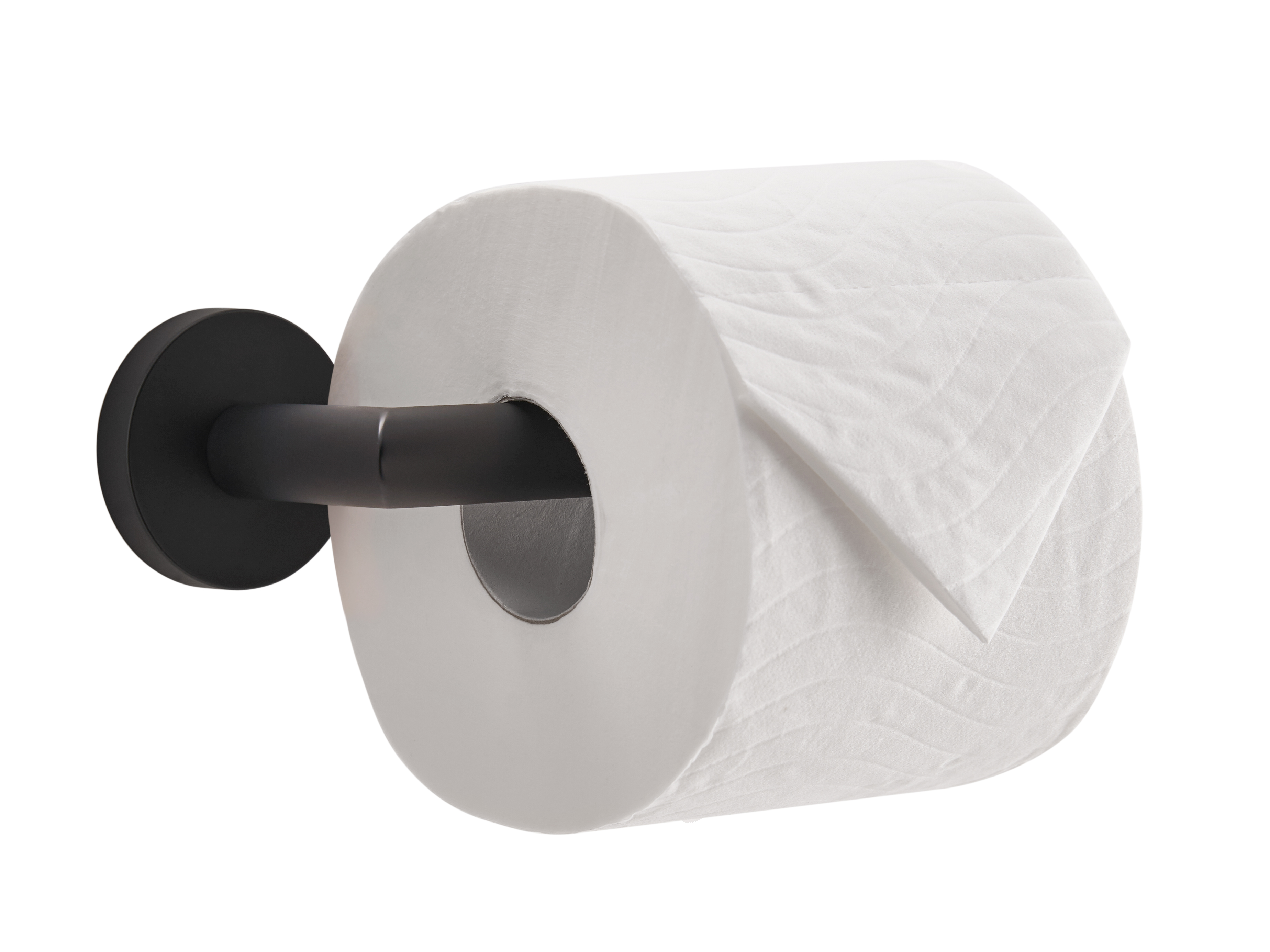 Harrogate Toilet Roll Holder in Black