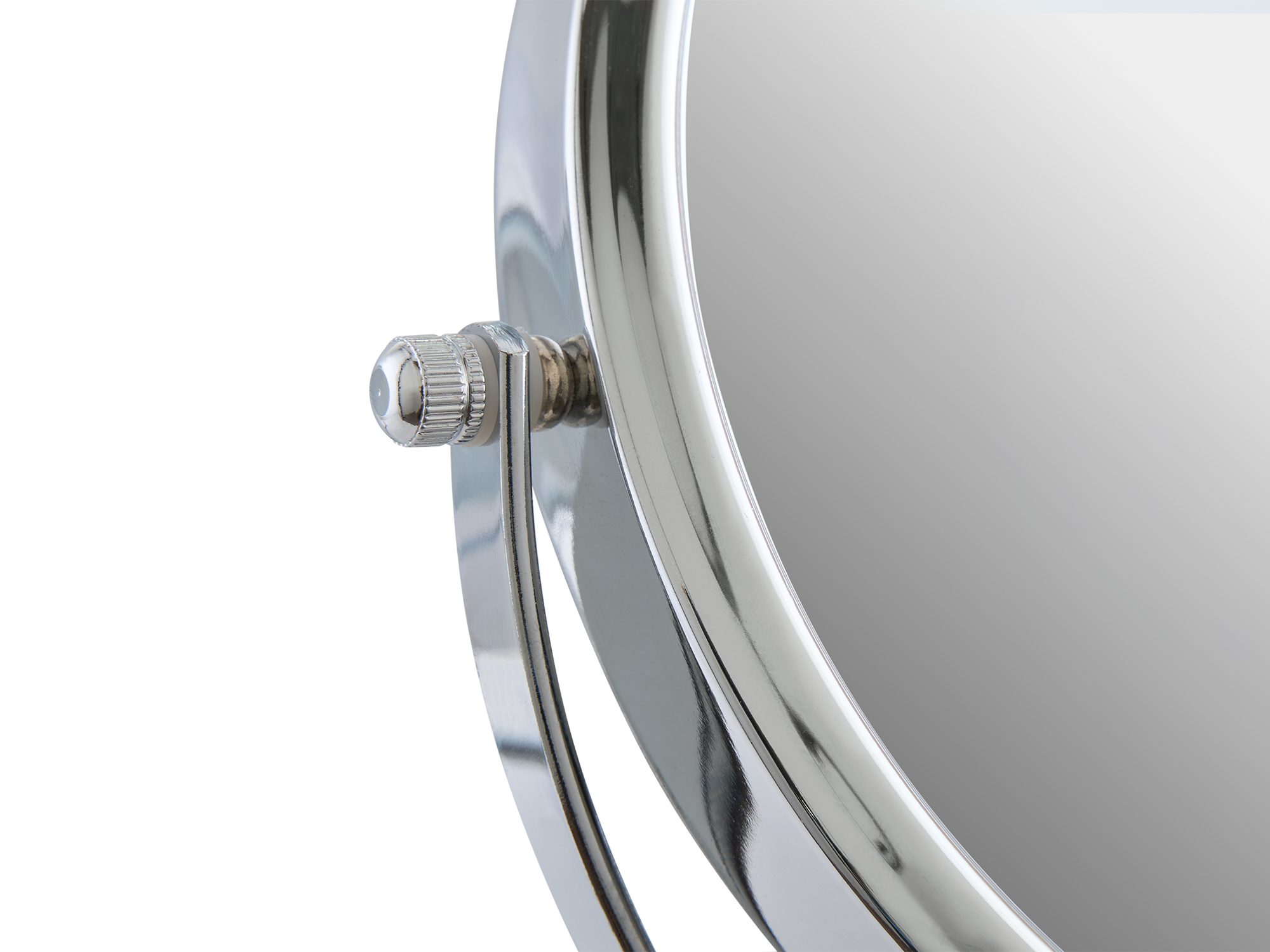 Winchester Wall Mounted Mirror in Chrome view 4