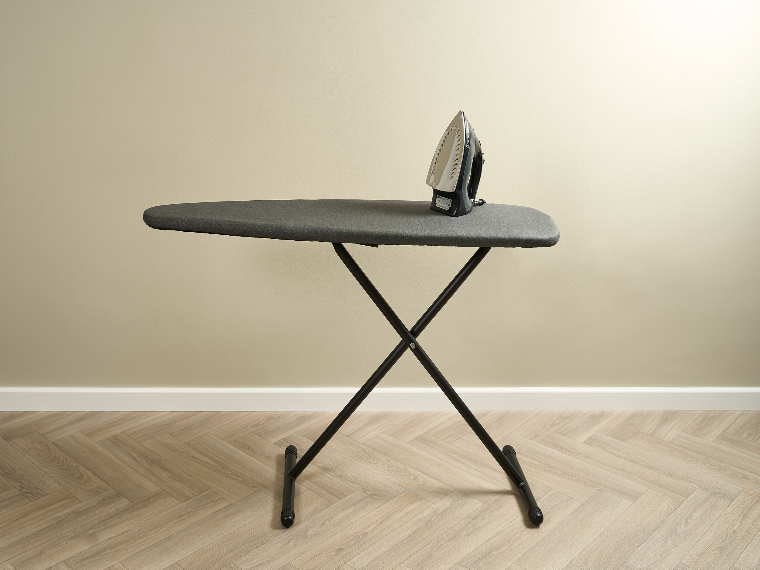 Oxford Ironing Board Cover in Dark Grey view 2