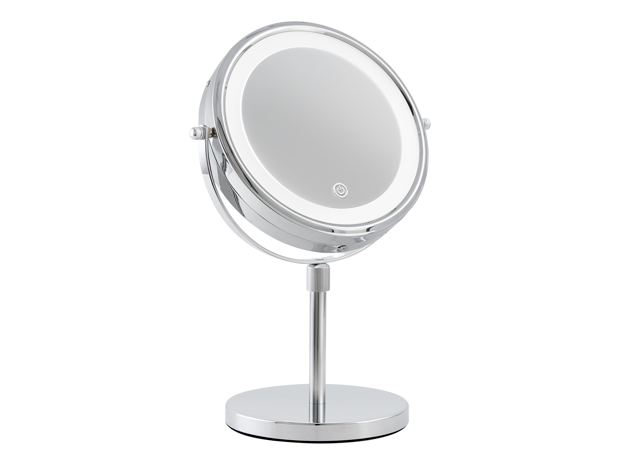 Winchester LED Free Standing Mirror in Chrome