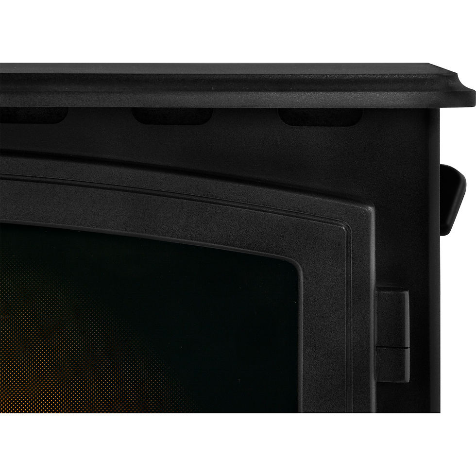 Thumbnail: Gemini Black Electric Stove Door Close Up