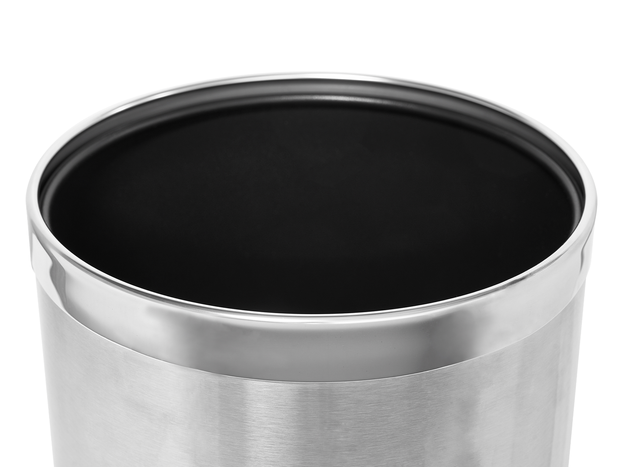 Thornton 9L Double Layer Bin in Brushed Steel view 5