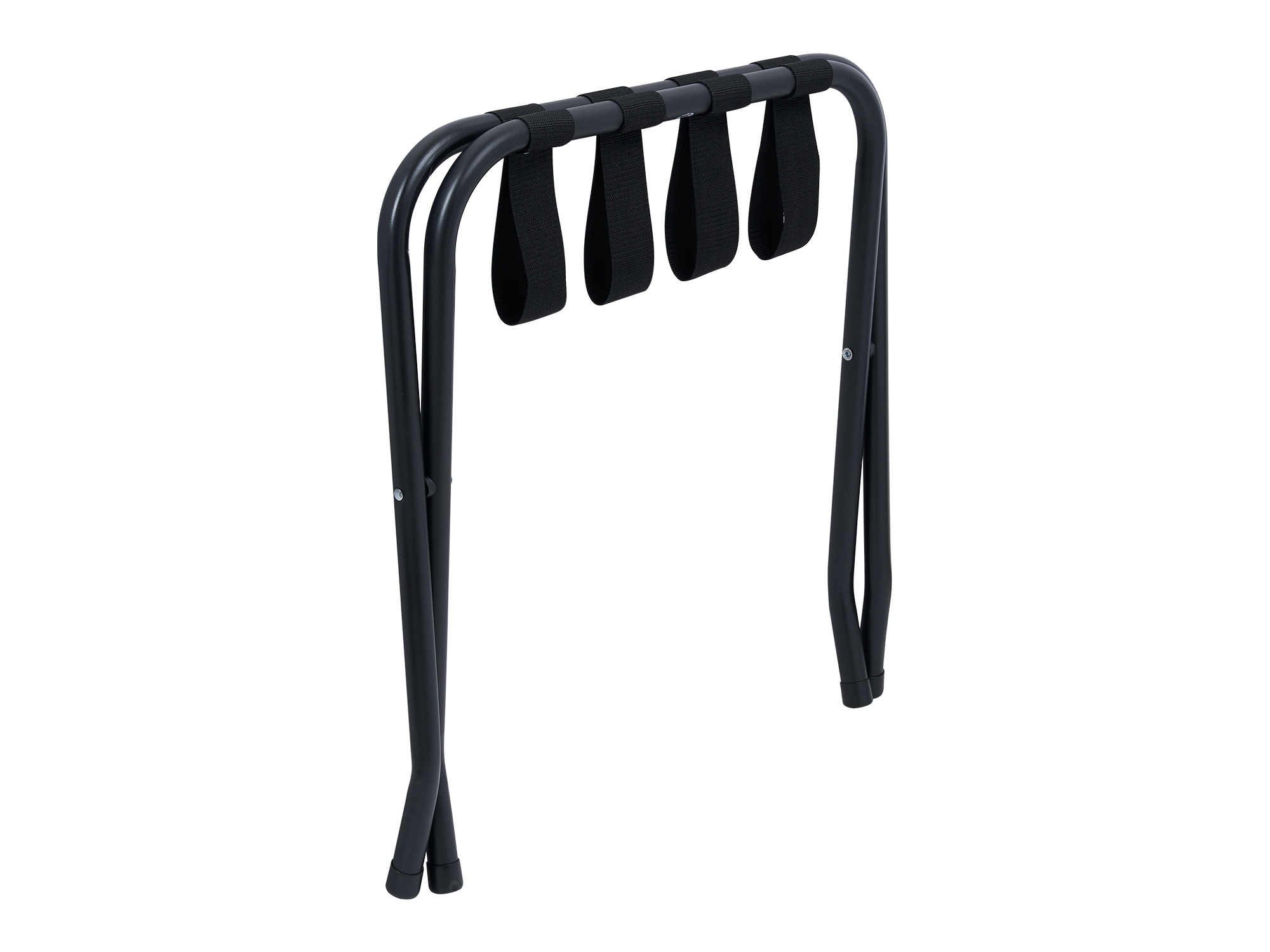 Metal Luggage Rack without Back (Ashton / LGR0002) in Black view 5