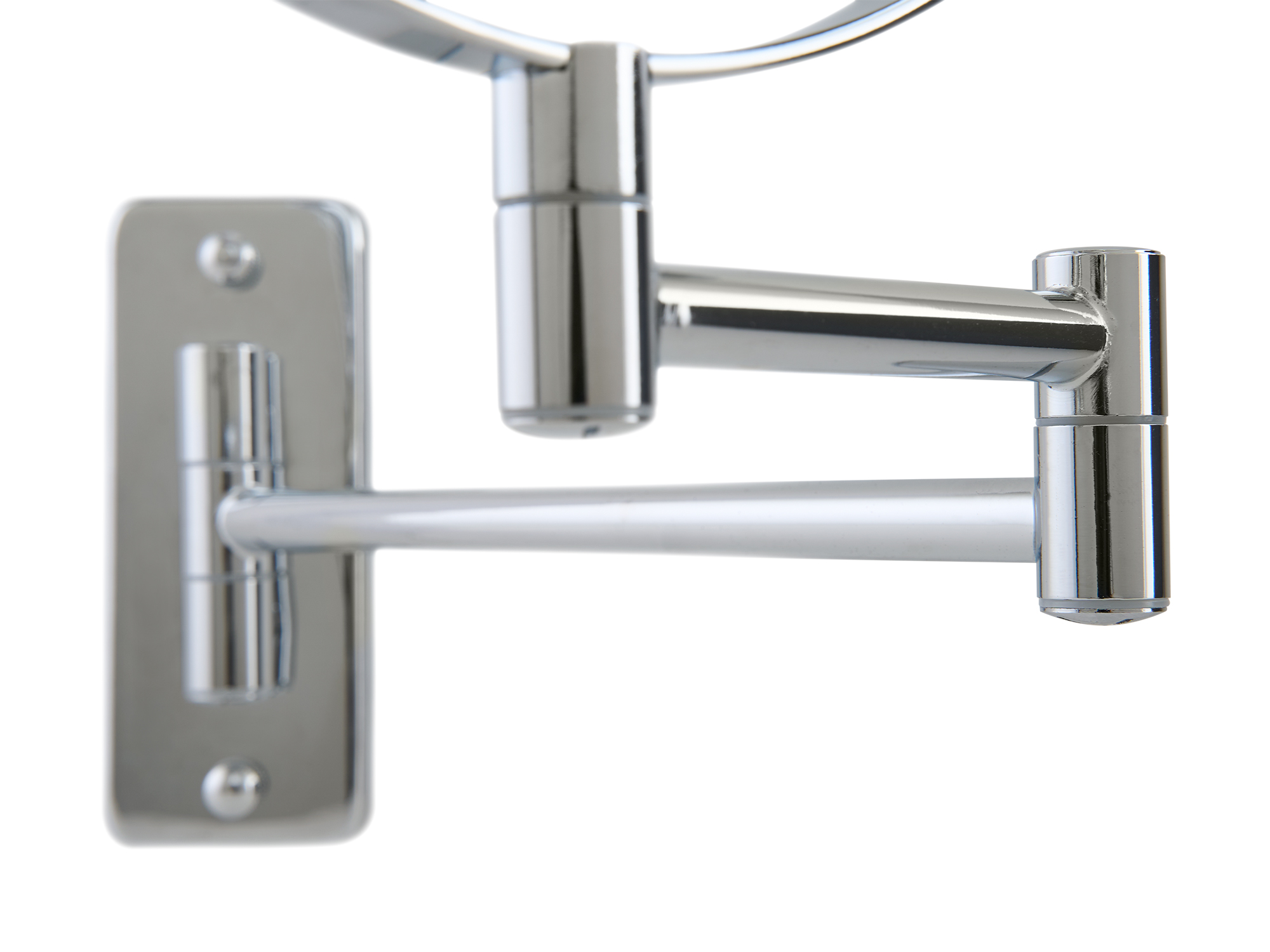 Winchester Wall Mounted Mirror in Chrome view 5