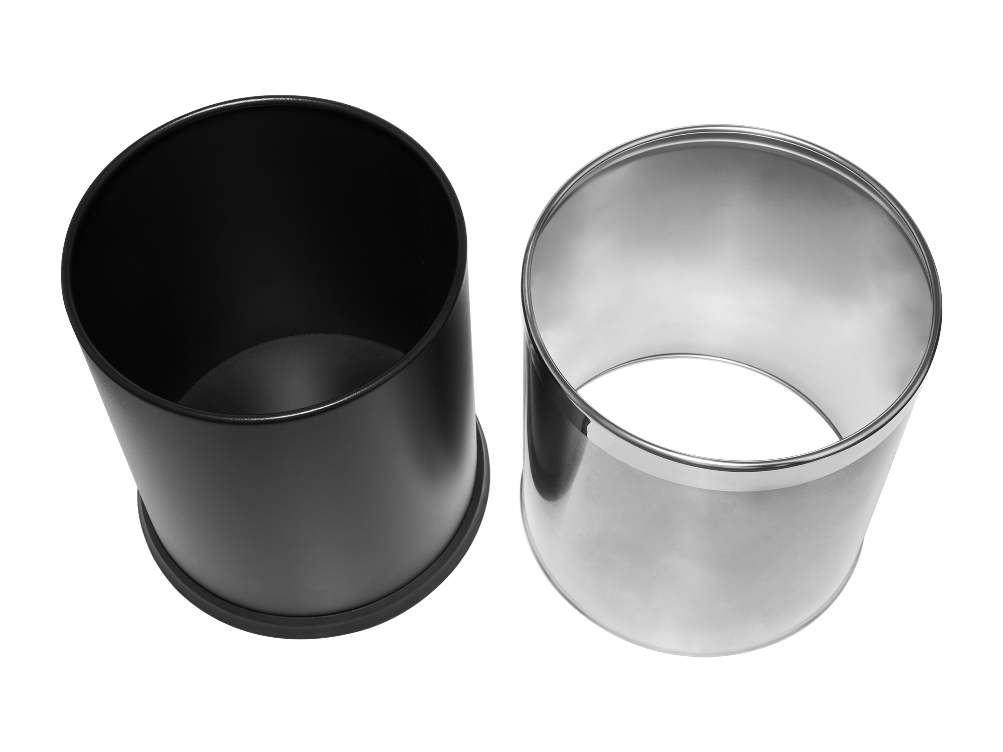 Thornton 9L Double Layer Bin in Brushed Steel view 7