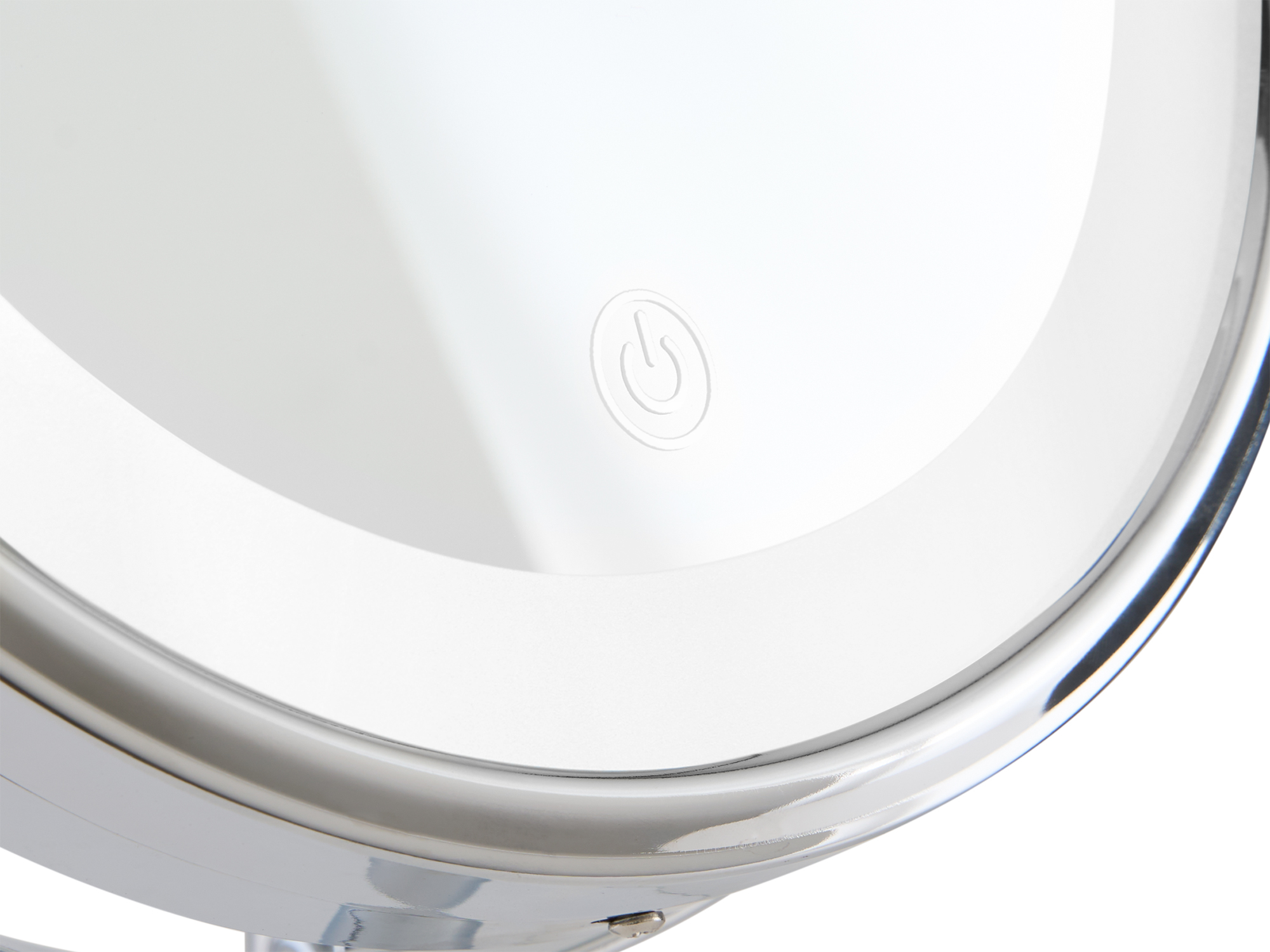 Winchester LED Free Standing Mirror in Chrome view 3