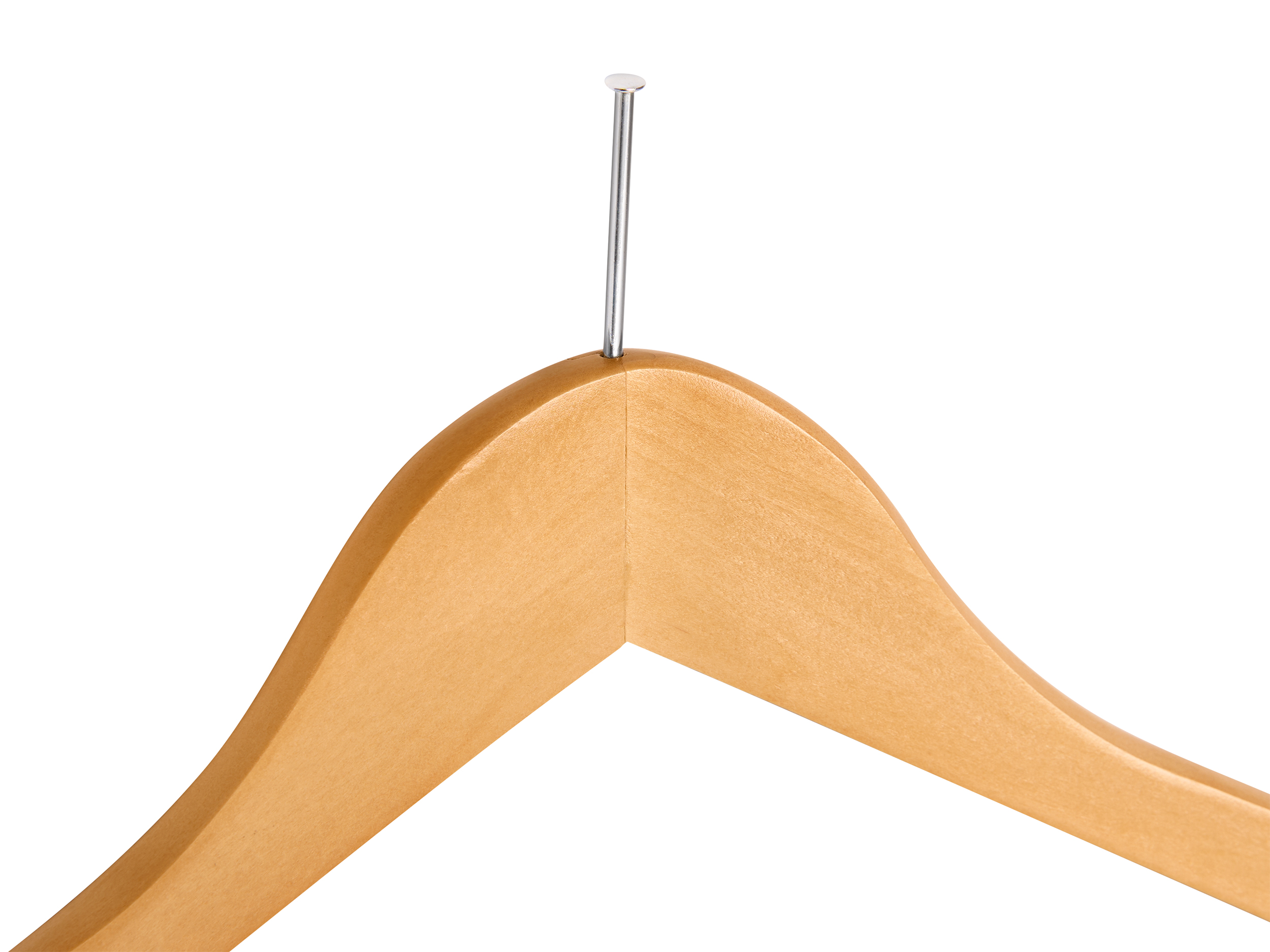 Burlington Guest Hanger with Security Pin & Clips in Light Wood view 6