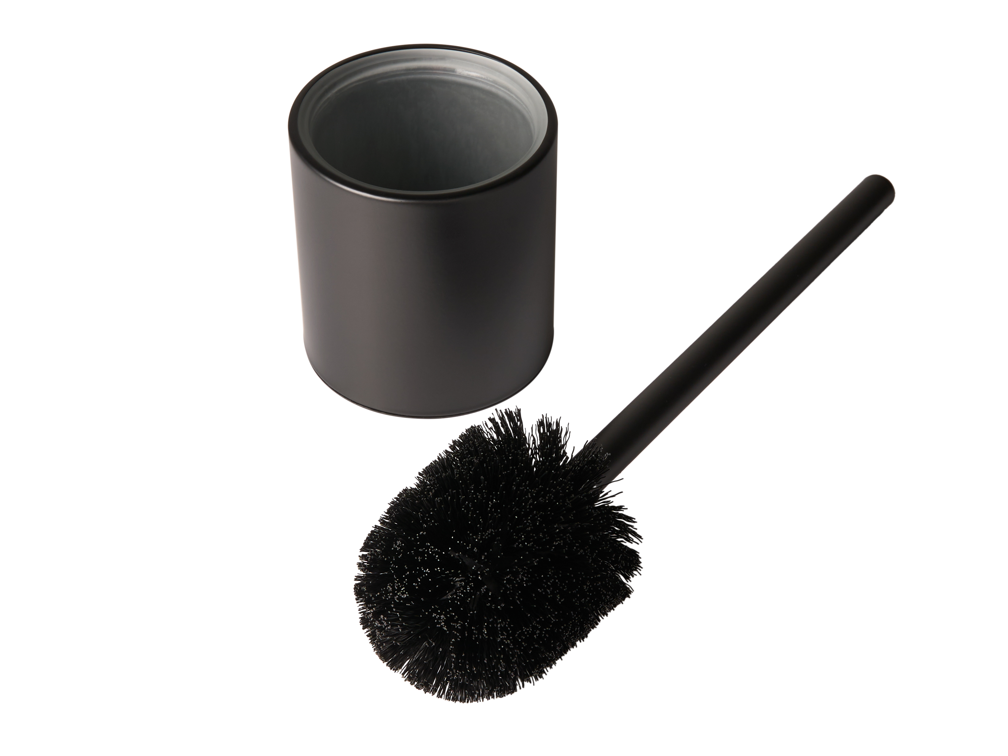 Alton Toilet Brush in Black view 3