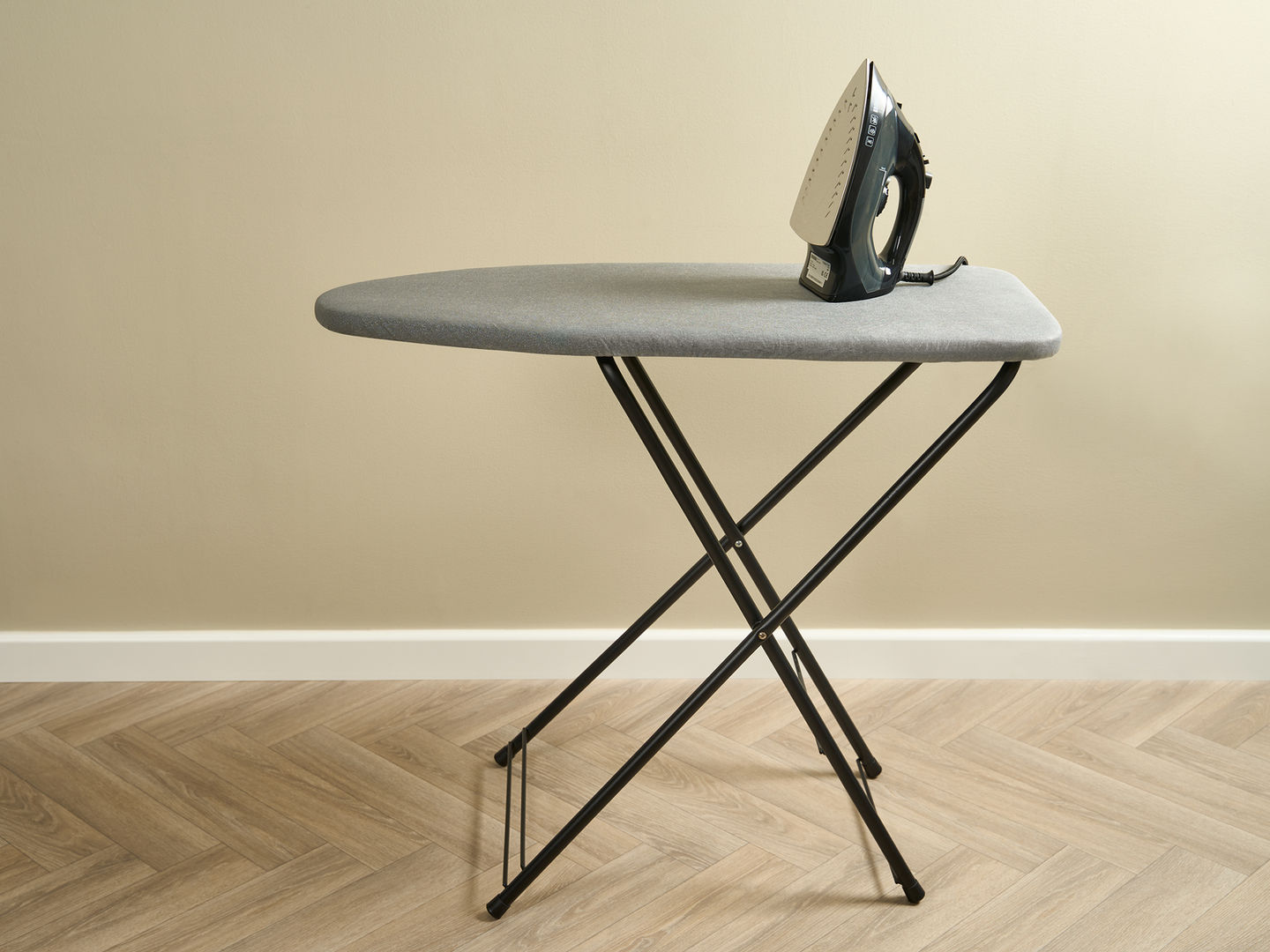 Berkshire Ironing Board in Light Grey lifestyle