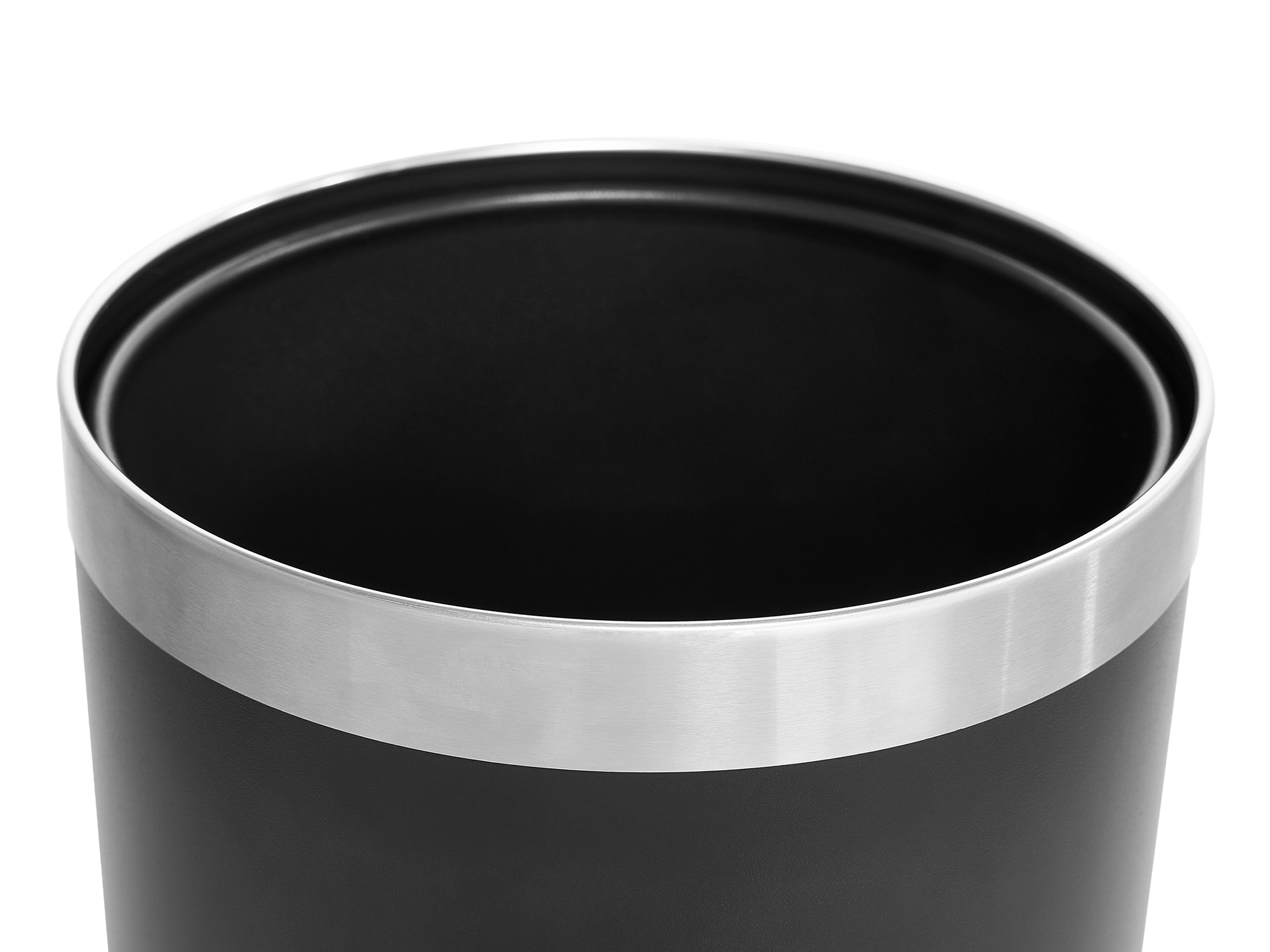 Thornton 9L Double Layer Bin in Black view 5