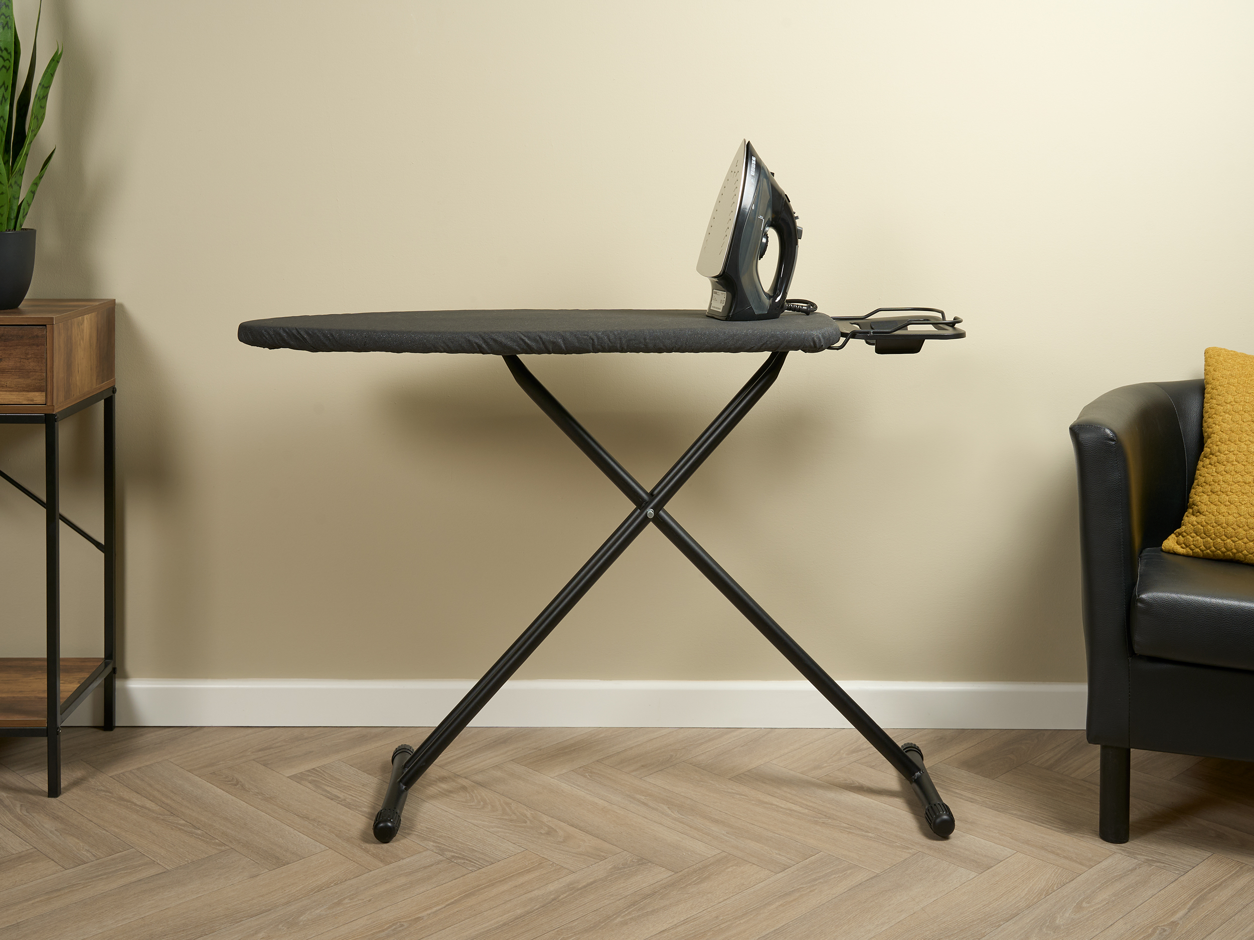 Classic Ironing Board Cover in Dark Grey view 4