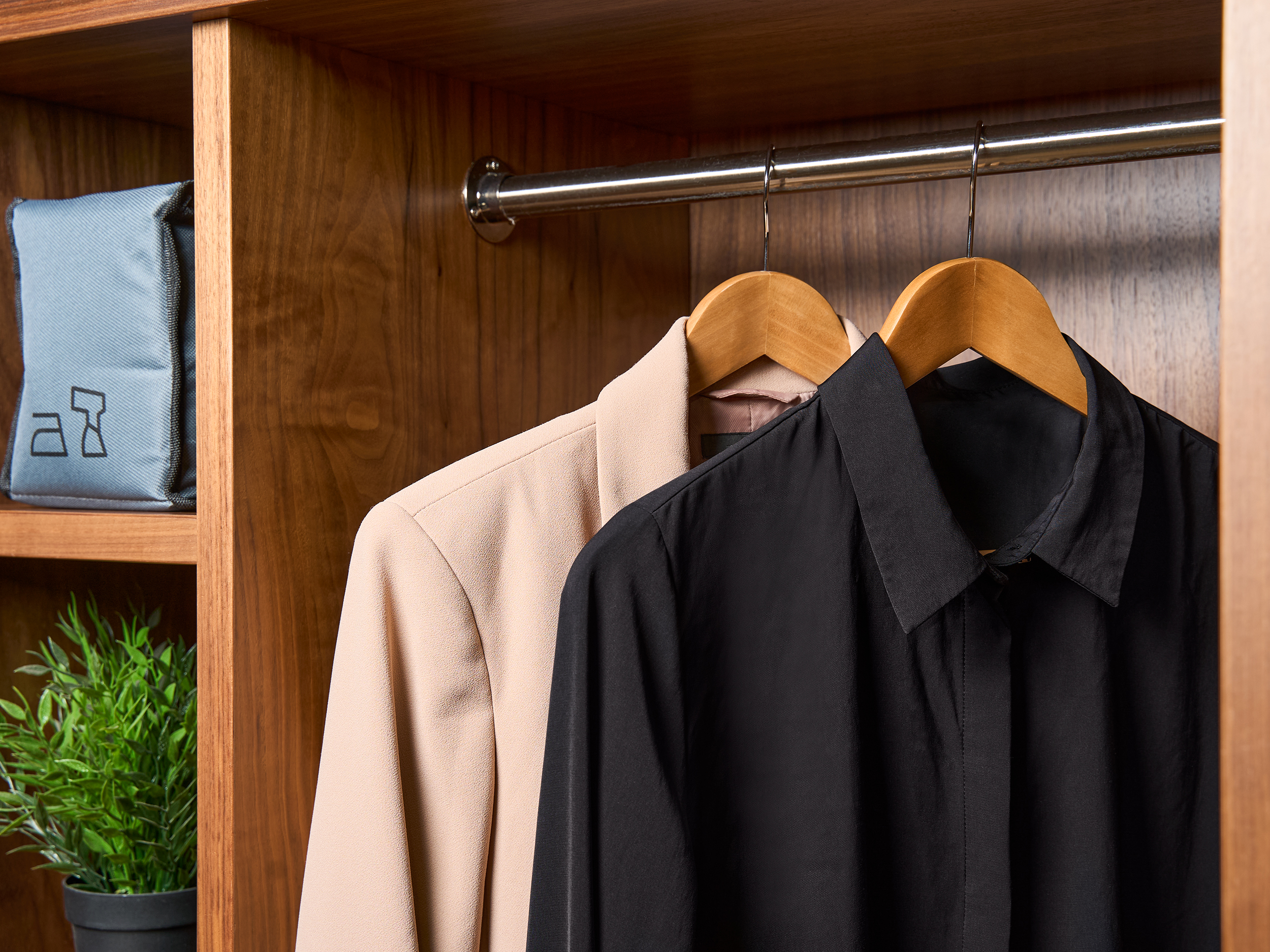 Chelsea Guest Hanger in Light Wood view 8