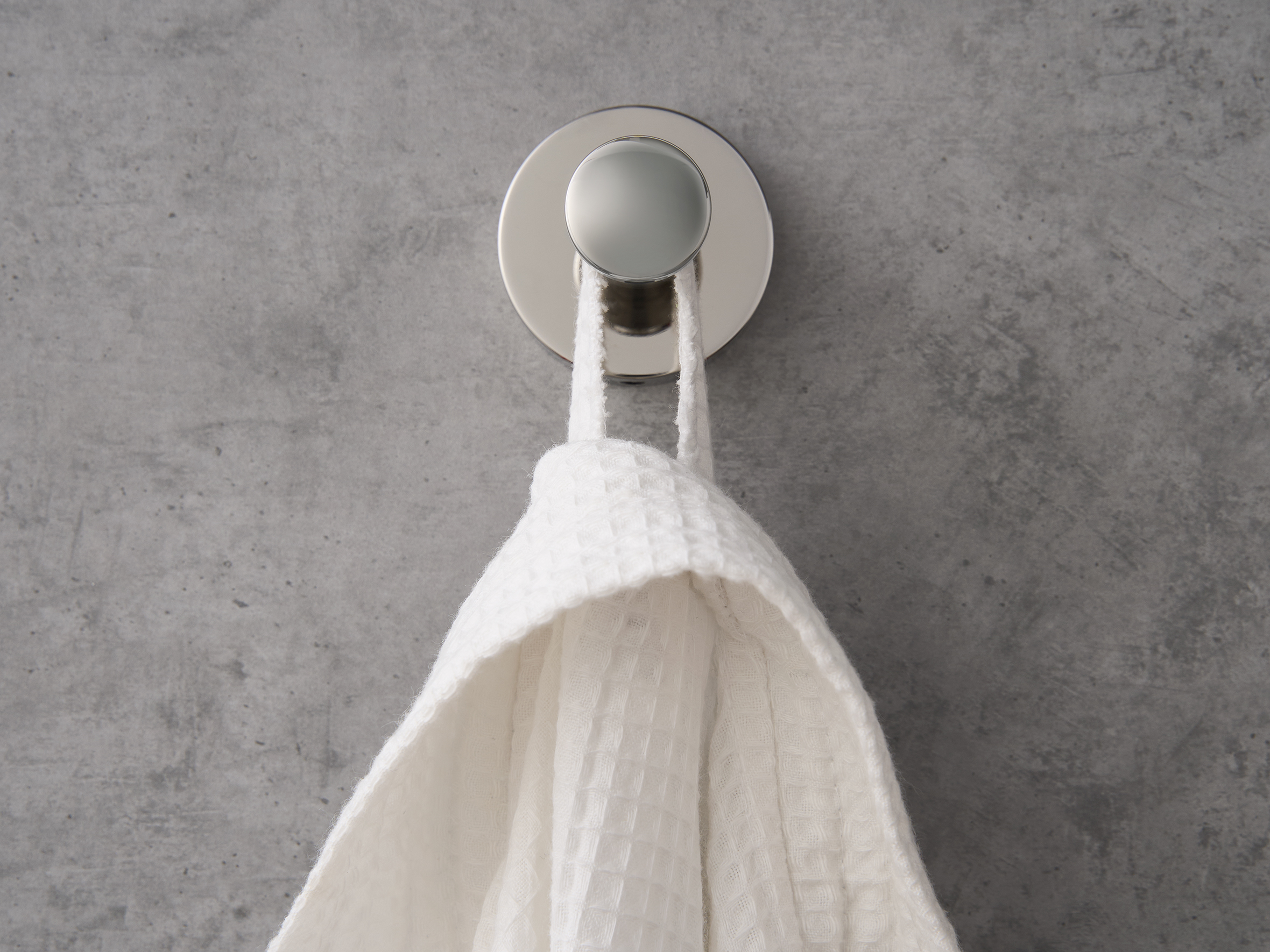 Harrogate Single Hook in Polished Steel view 6