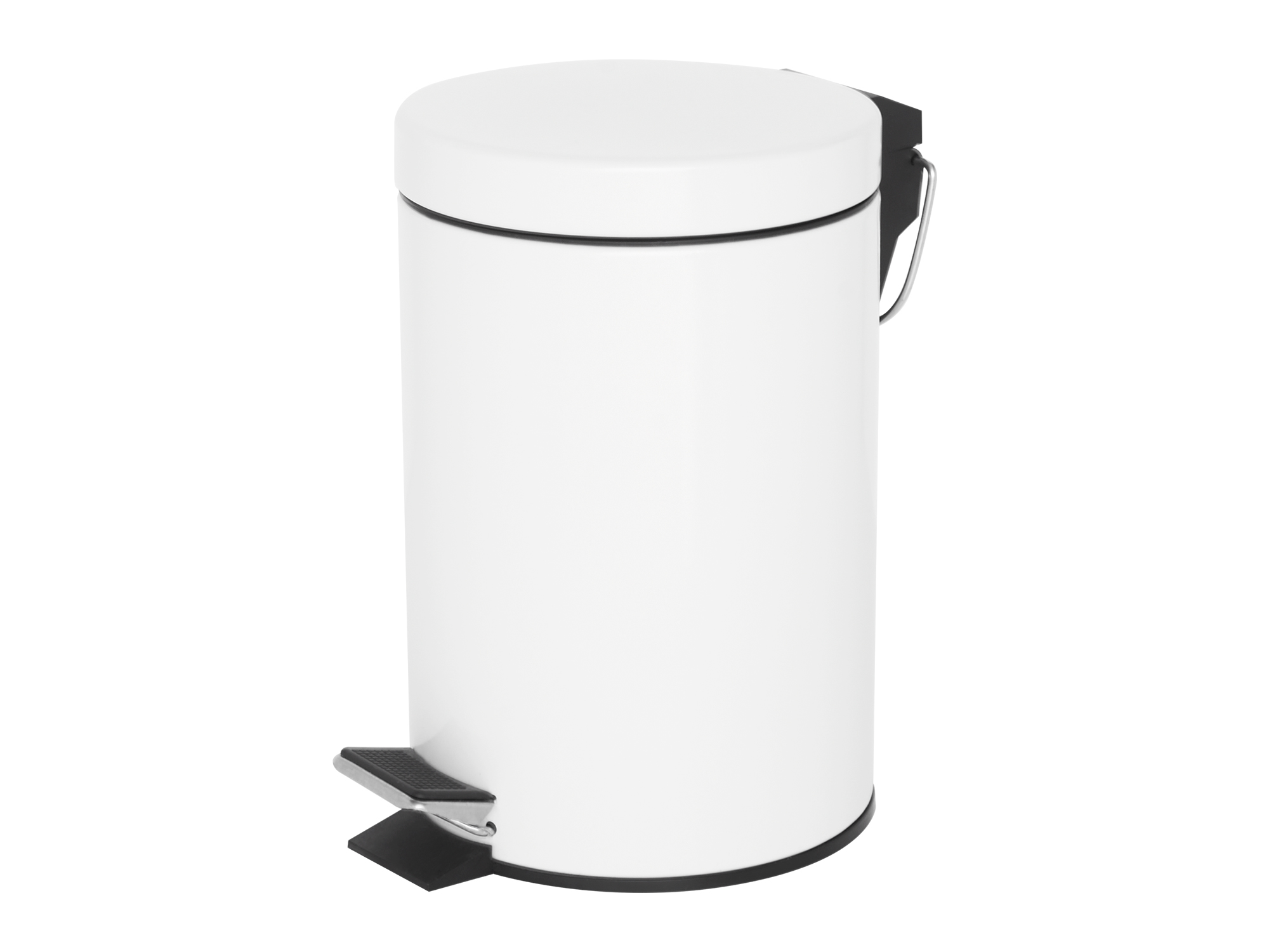 3L Pedal Bin (Croft / BIN0003) in White view 8