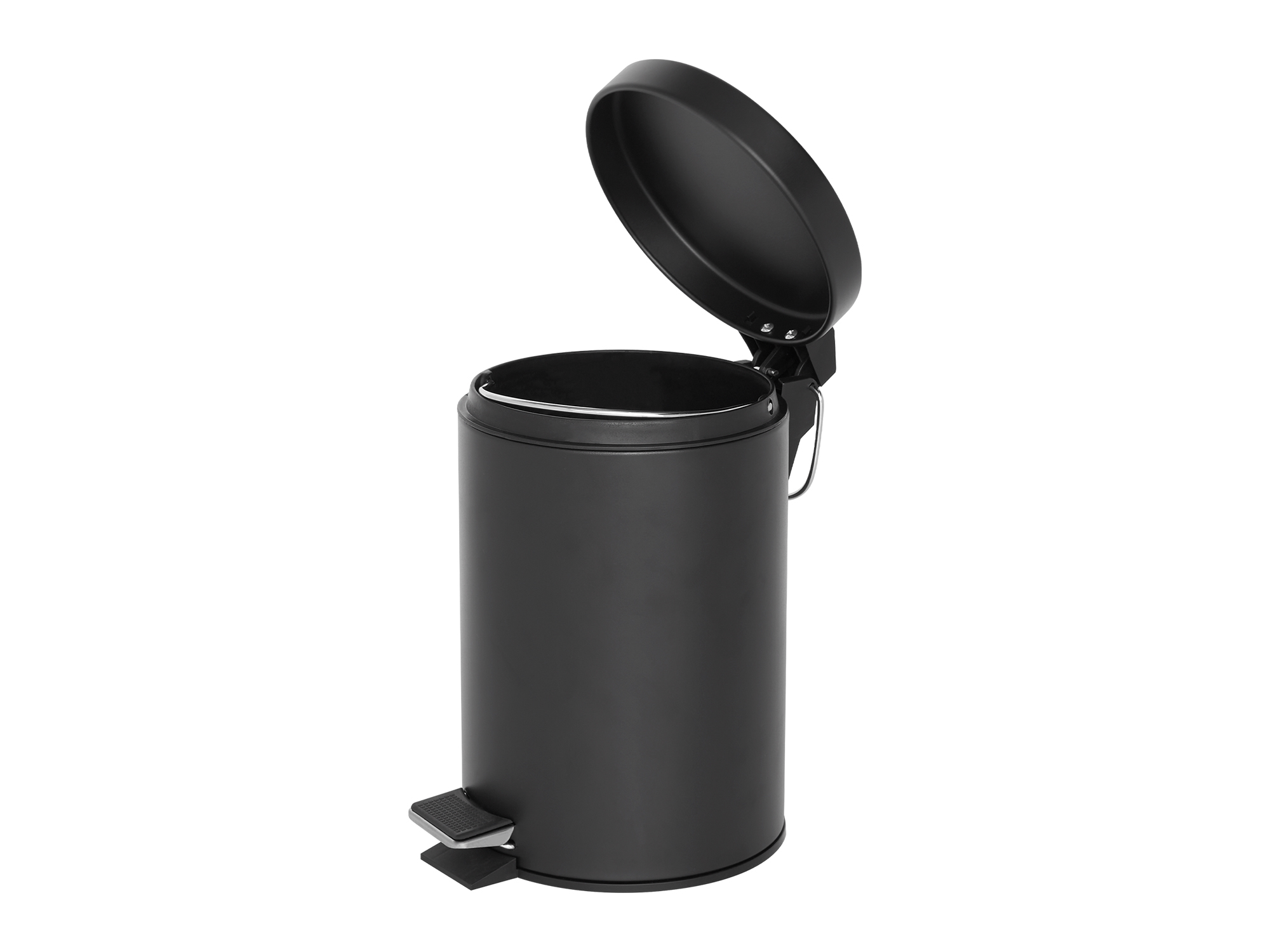 3L Pedal Bin (Croft / BIN0003) in Black view 3