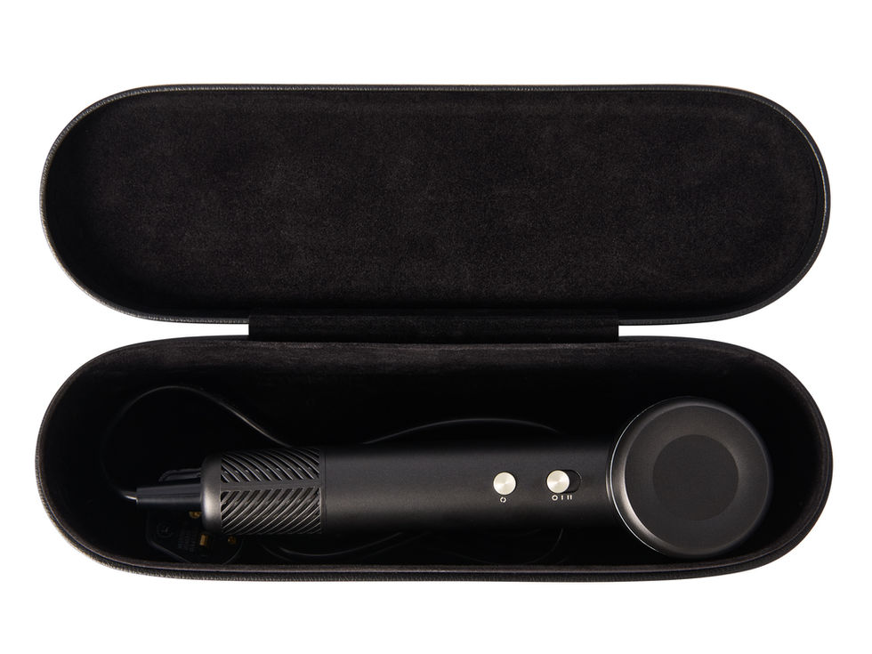 Skye Hair Dryer Case _  Inside case with hair dryer cutout