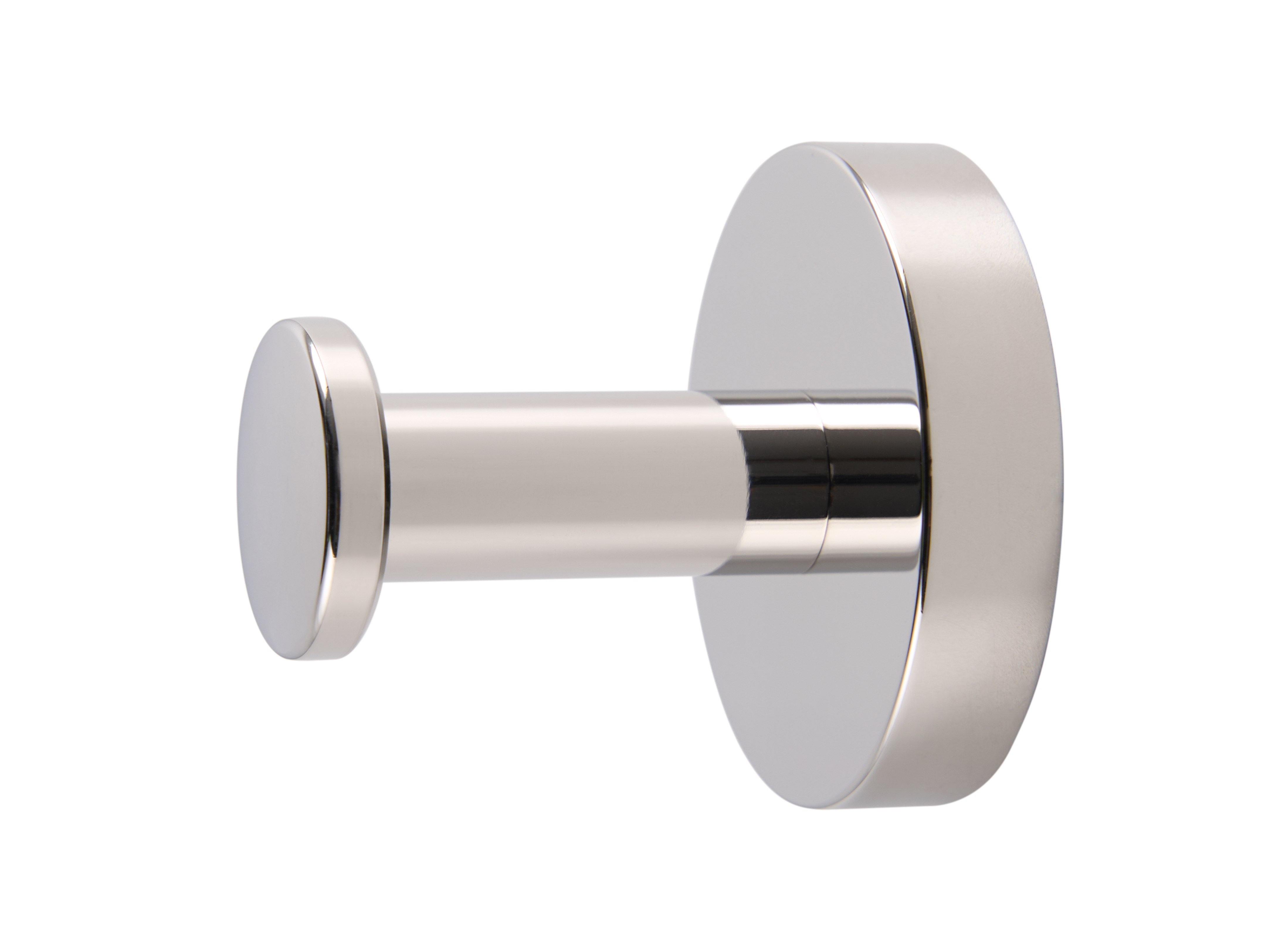 Harrogate Single Hook in Polished Steel