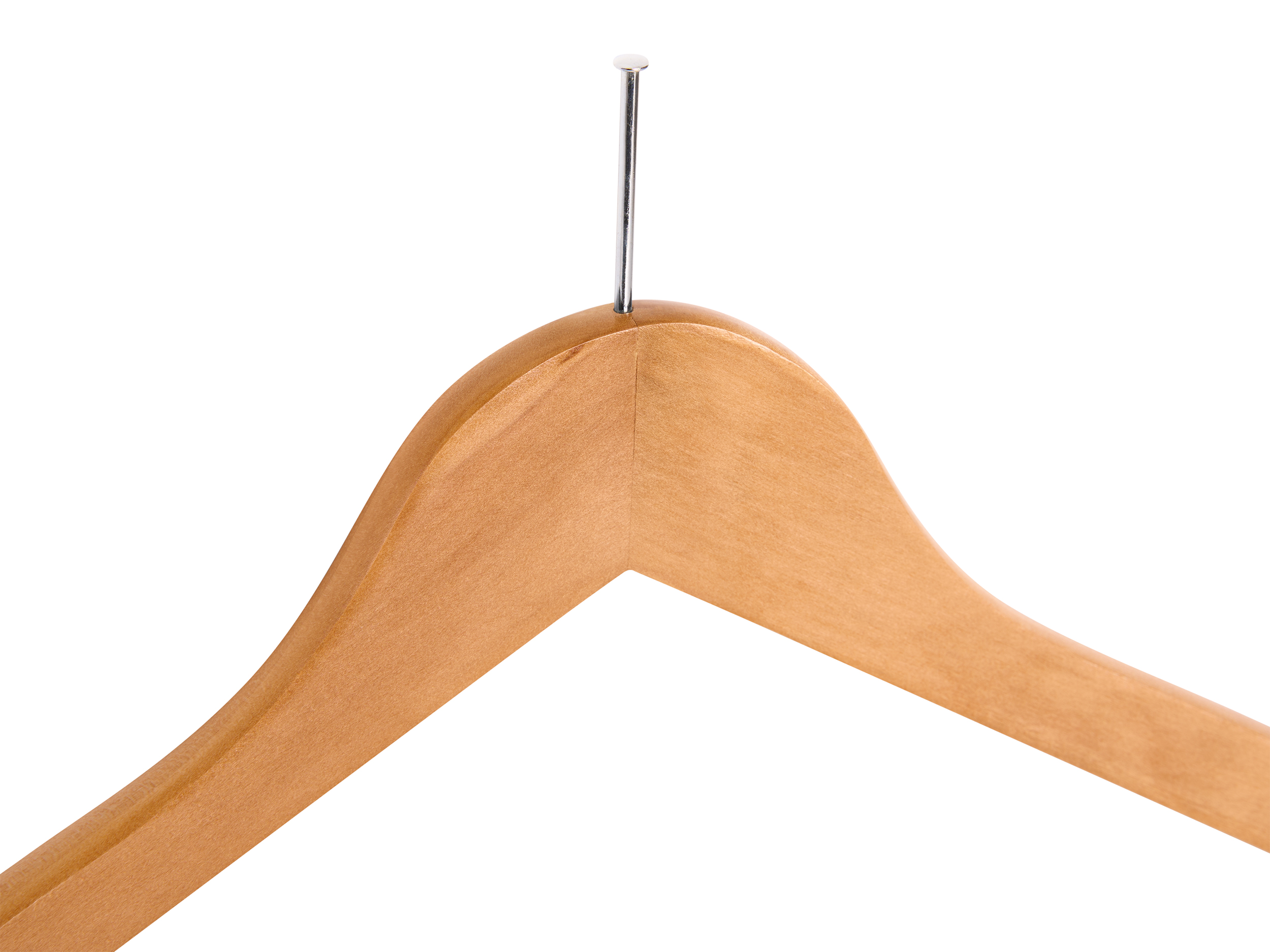 Chelsea Guest Hanger with Security Pin in Light Wood view 6
