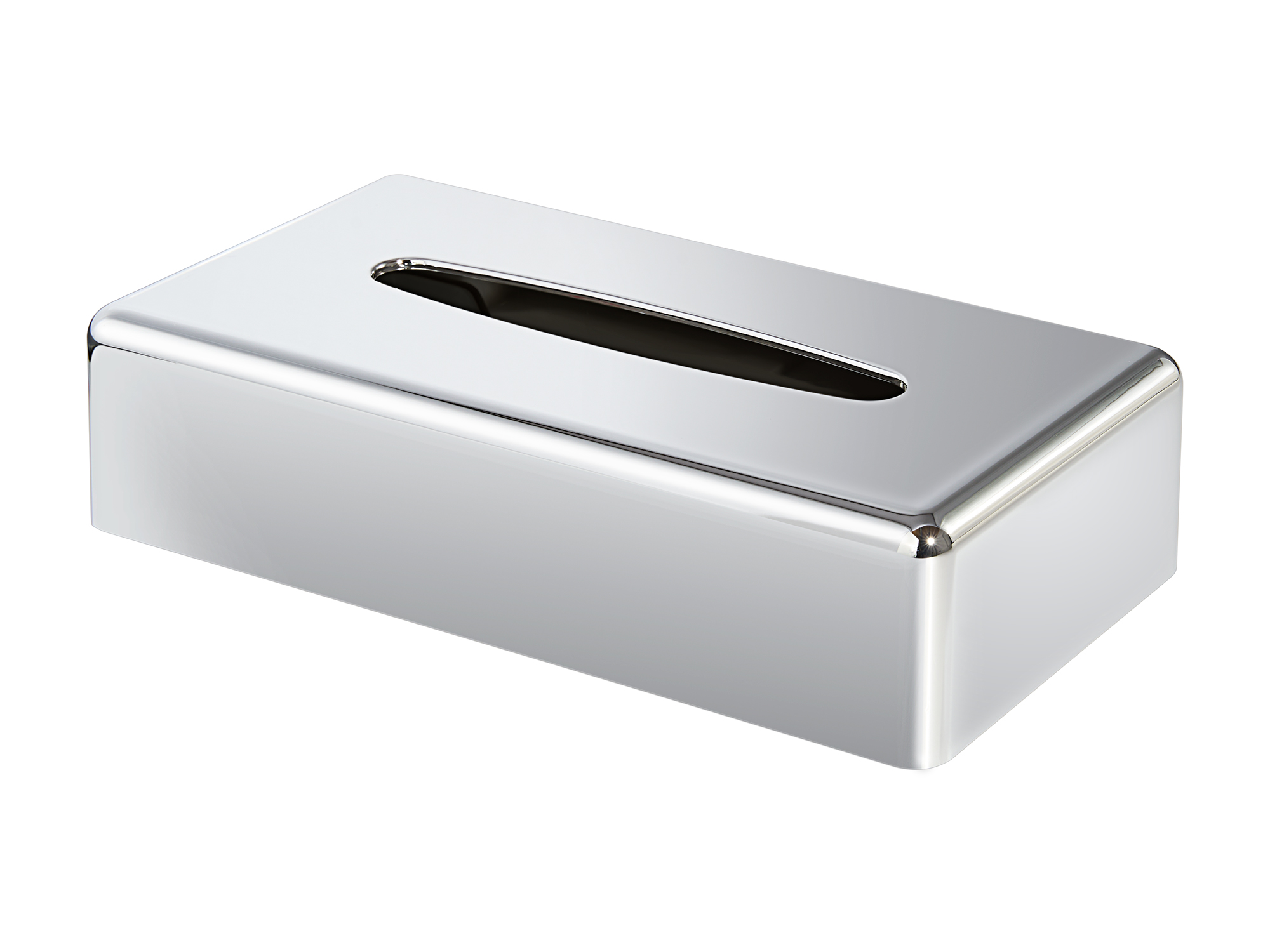Rectangle Tissue Box Holder (Devon / TBC0002) in Chrome view 7