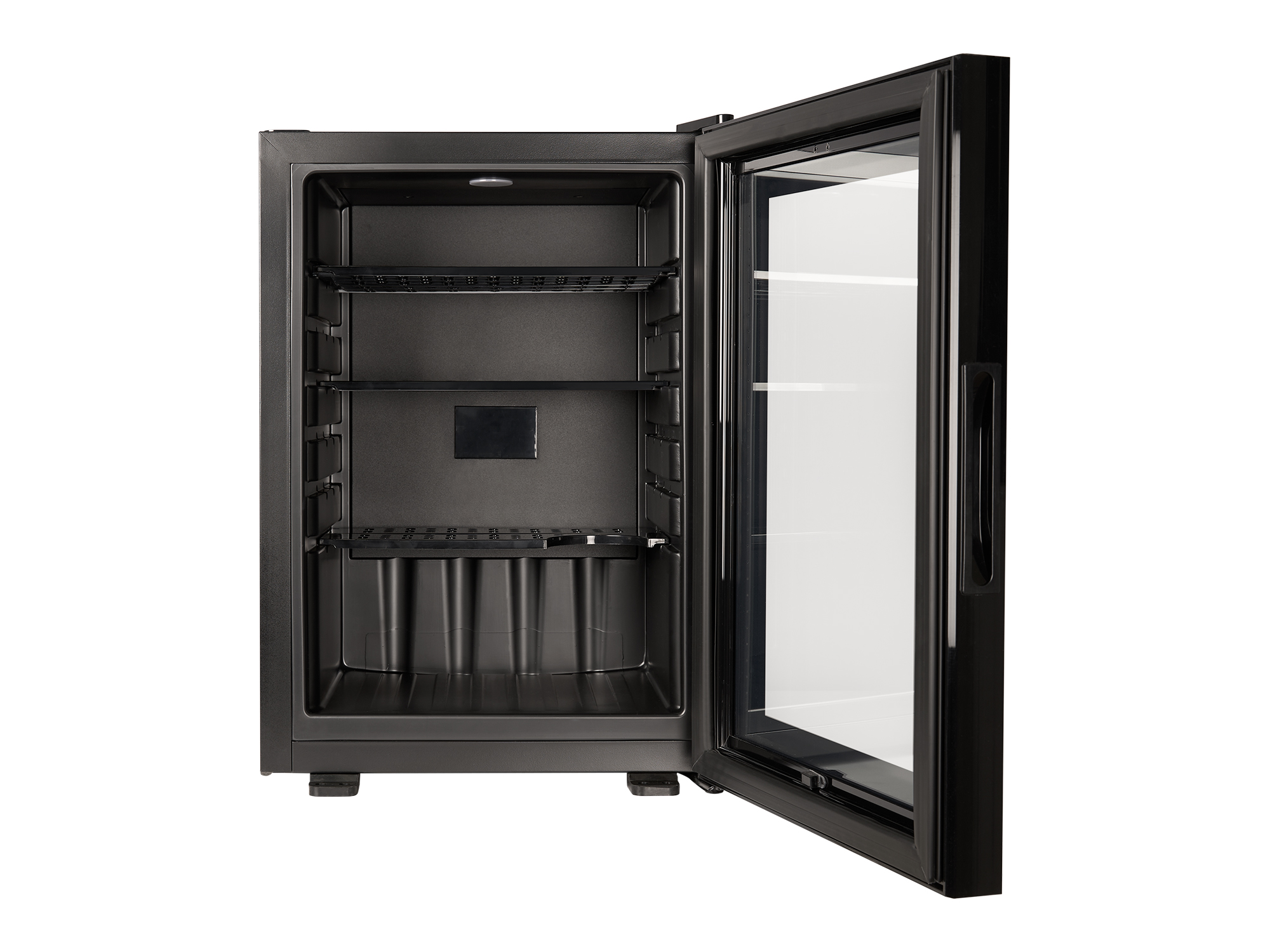 Eton 40L Glass Door Minibar with Black Interior view 7