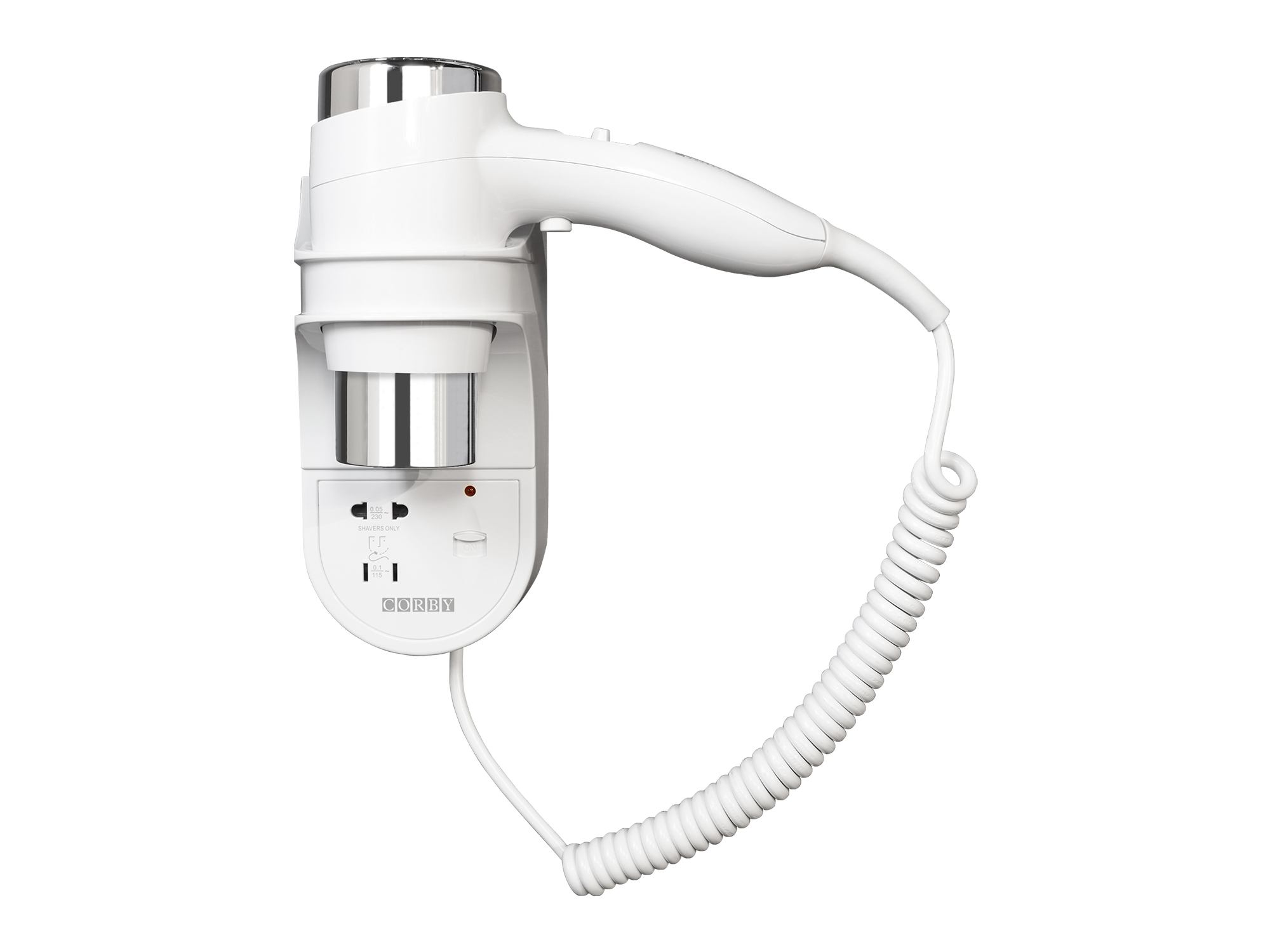 Kendal 1600W Hair Dryer / Wall Mounted