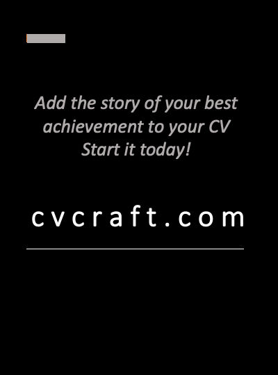 resume writing for career change