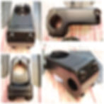 POSTE FRONTLOAD FEDERAL ELEMENT 50MM PIEZA NEGRO