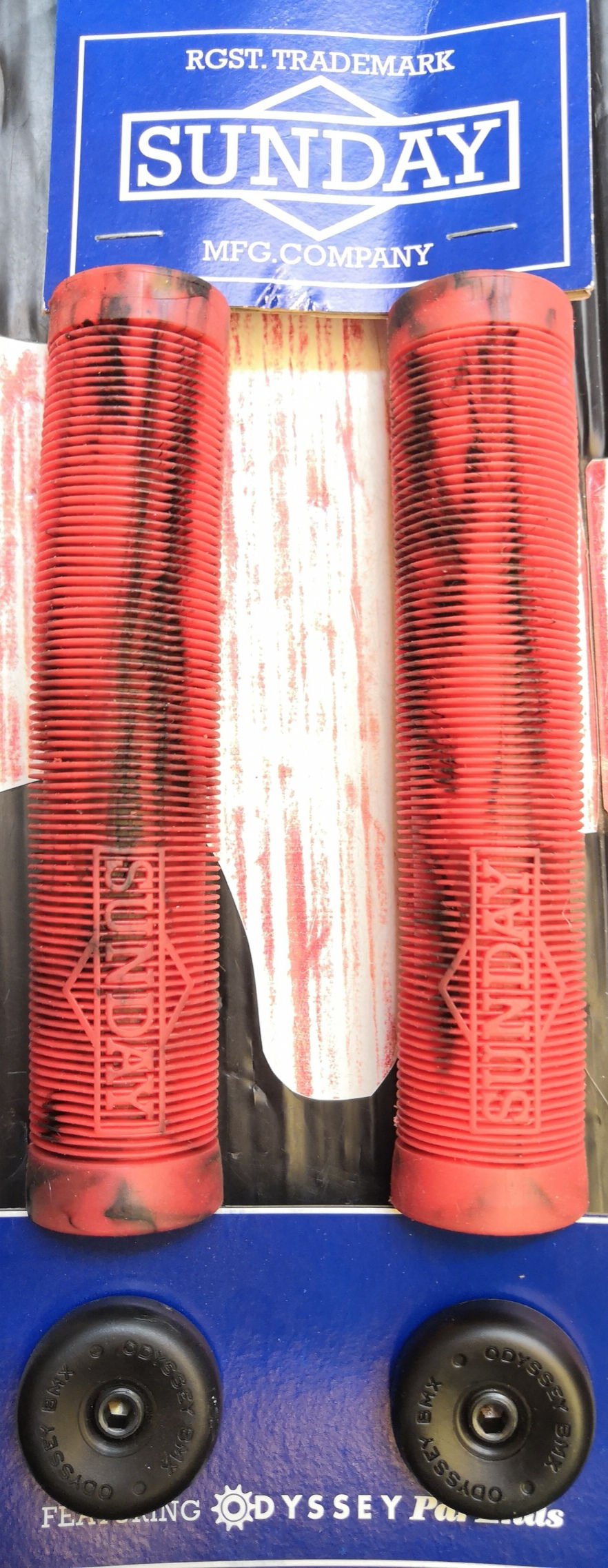 Miniatura: PUÑOS SUNDAY CORNERSTONE PAR ROJO-NEGRO