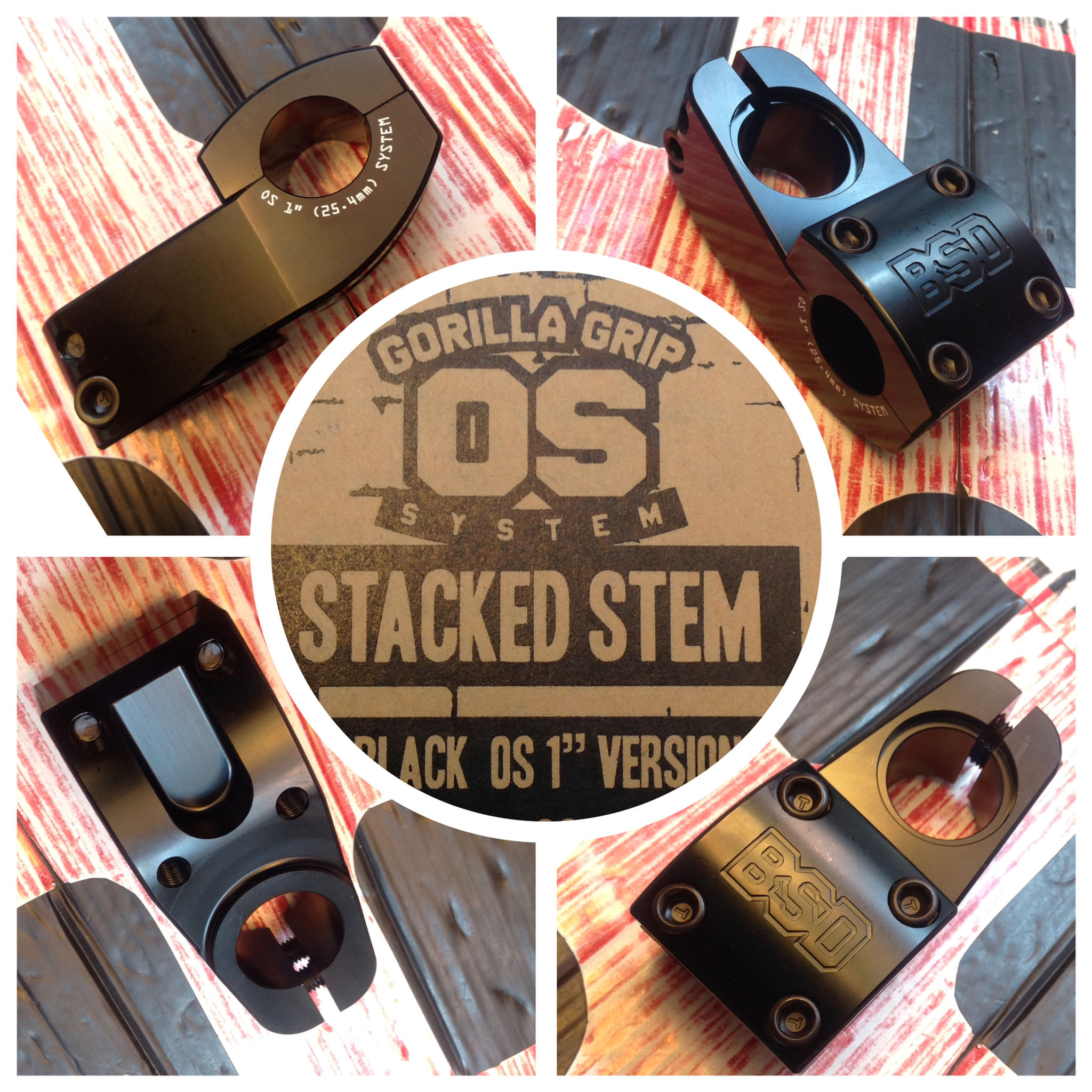 POSTE TOPLOAD STACKED OS VERSION 1'' NEGRO